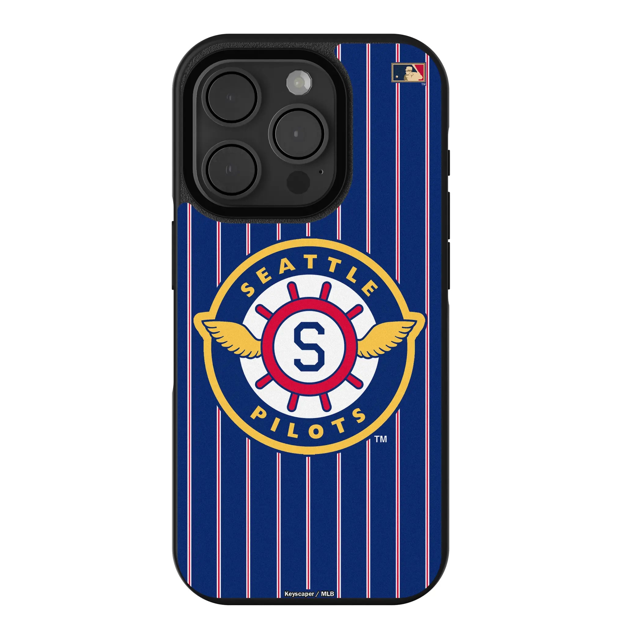 Seattle Pilots 1969 - Cooperstown Collection Pinstripe Bump Phone Case