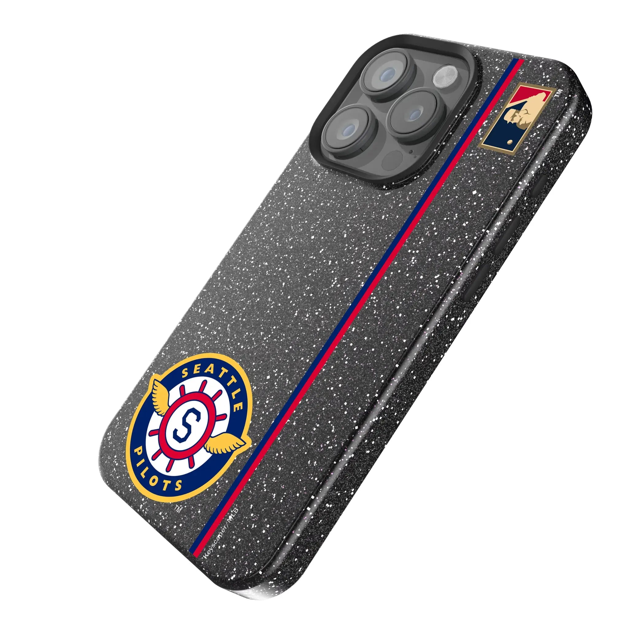 Seattle Pilots 1969 - Cooperstown Collection Sidebar Bling Phone Case