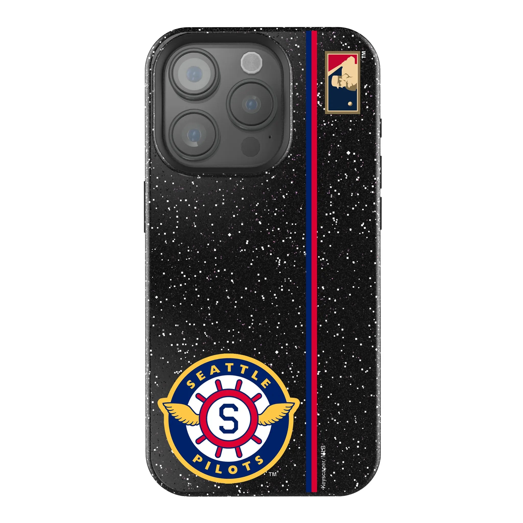 Seattle Pilots 1969 - Cooperstown Collection Sidebar Bling Phone Case