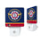 Seattle Pilots 1969 - Cooperstown Collection Stripe Night Light 2-Pack