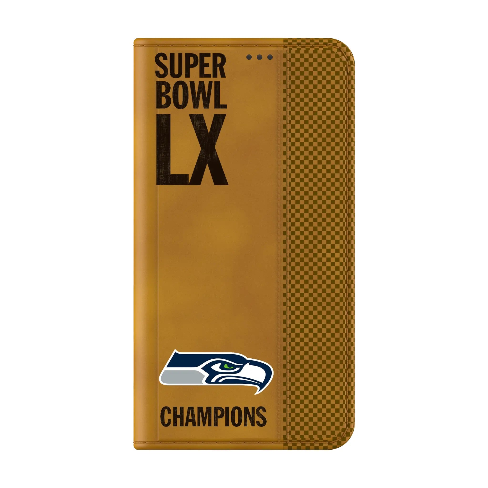 Seattle Seahawks 2026 Super Bowl Folio Phone Case for Samsung Galaxy