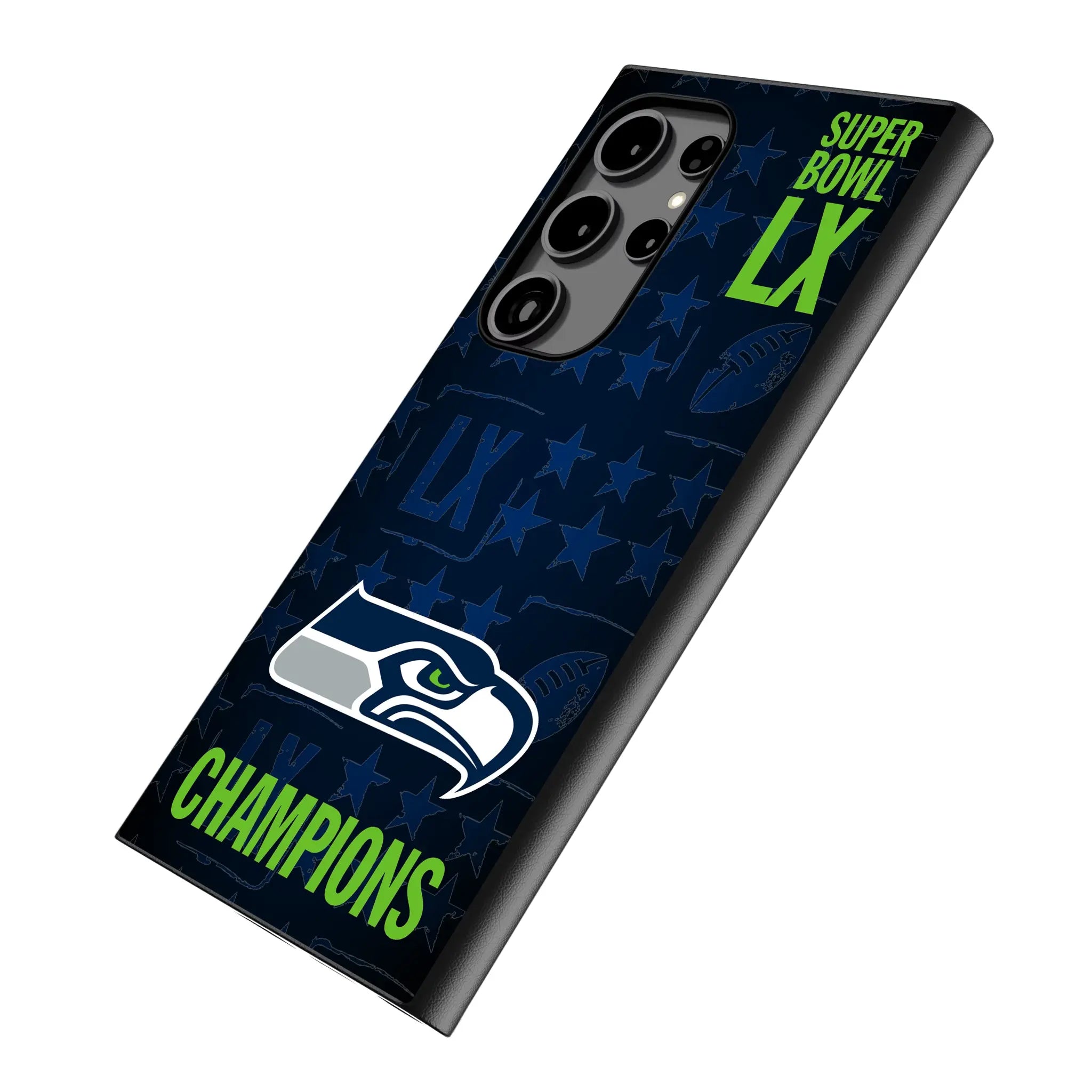 Seattle Seahawks 2026 Super Bowl MagSafe Compatible Phone Case for Samsung Galaxy