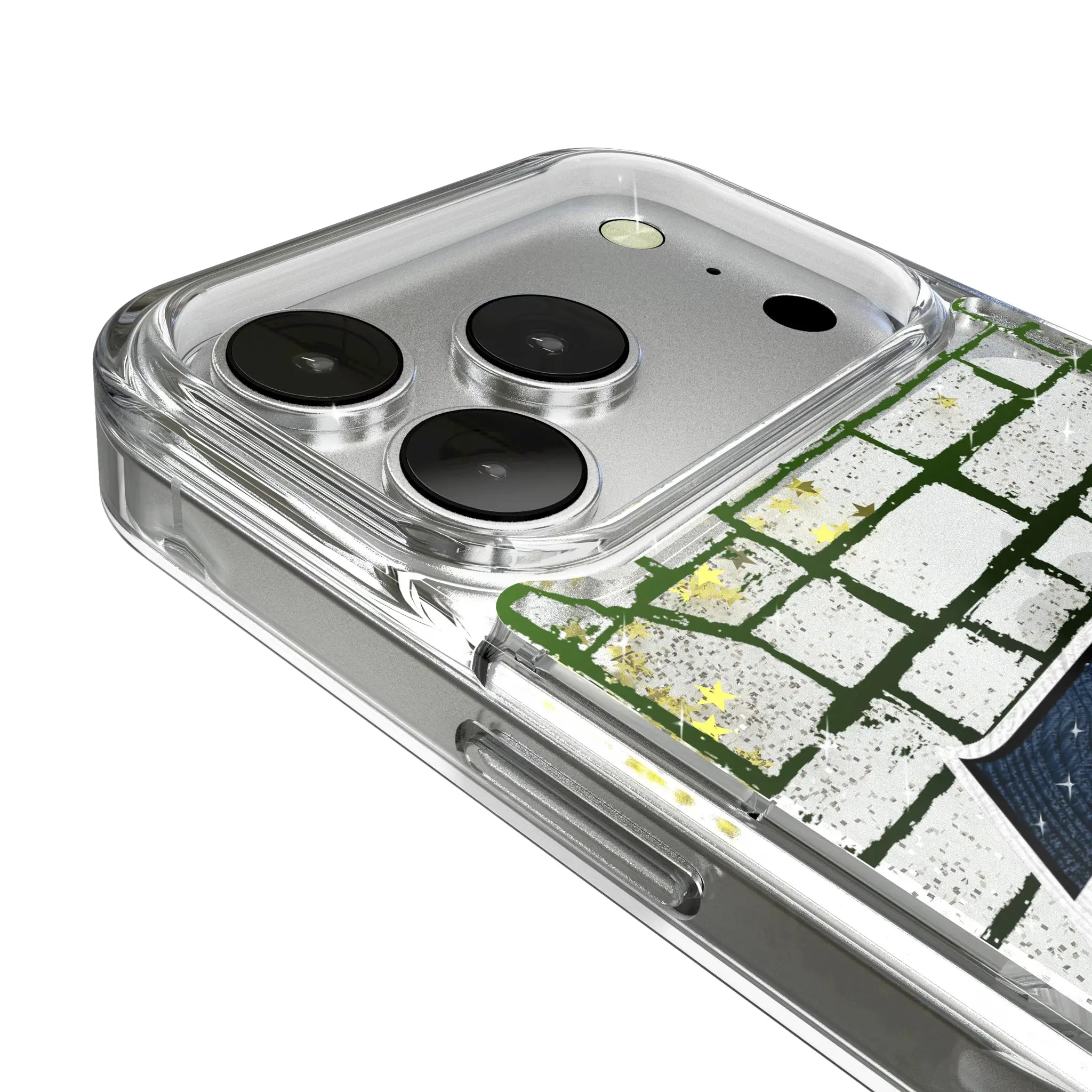 Seattle Seahawks Brick Glitter Phone Case for Apple iPhone