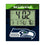 Seattle Seahawks Color Block Wall Clock