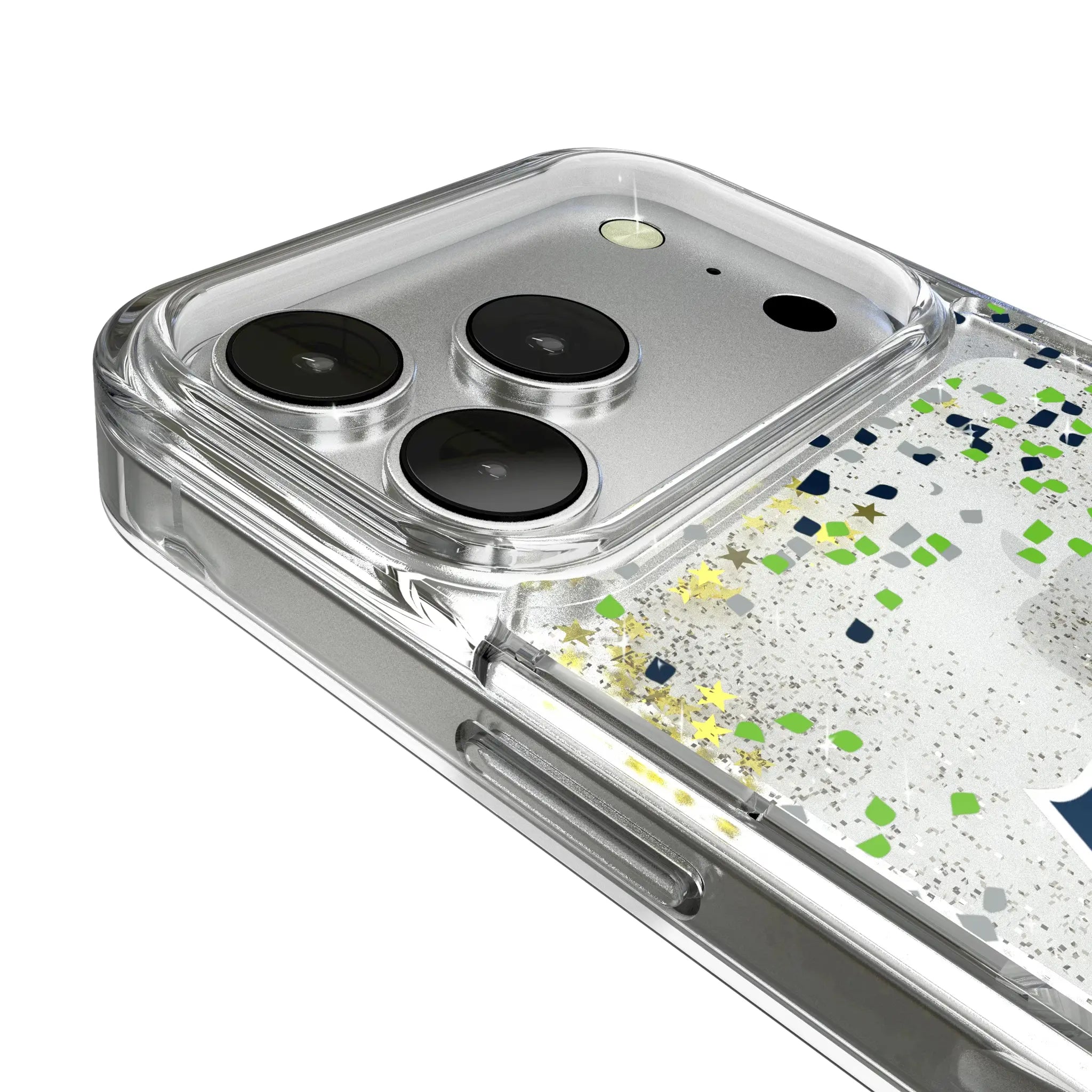 Seattle Seahawks Confetti Glitter Phone Case