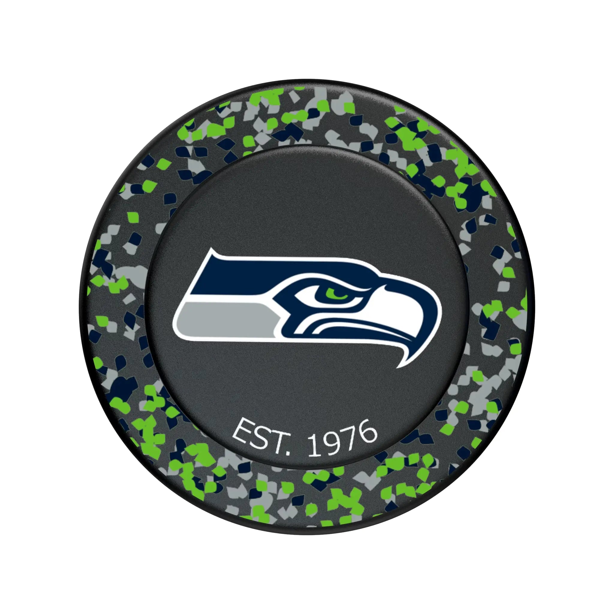Seattle Seahawks Confetti PopSockets Magnetic Phone Grip and Stand