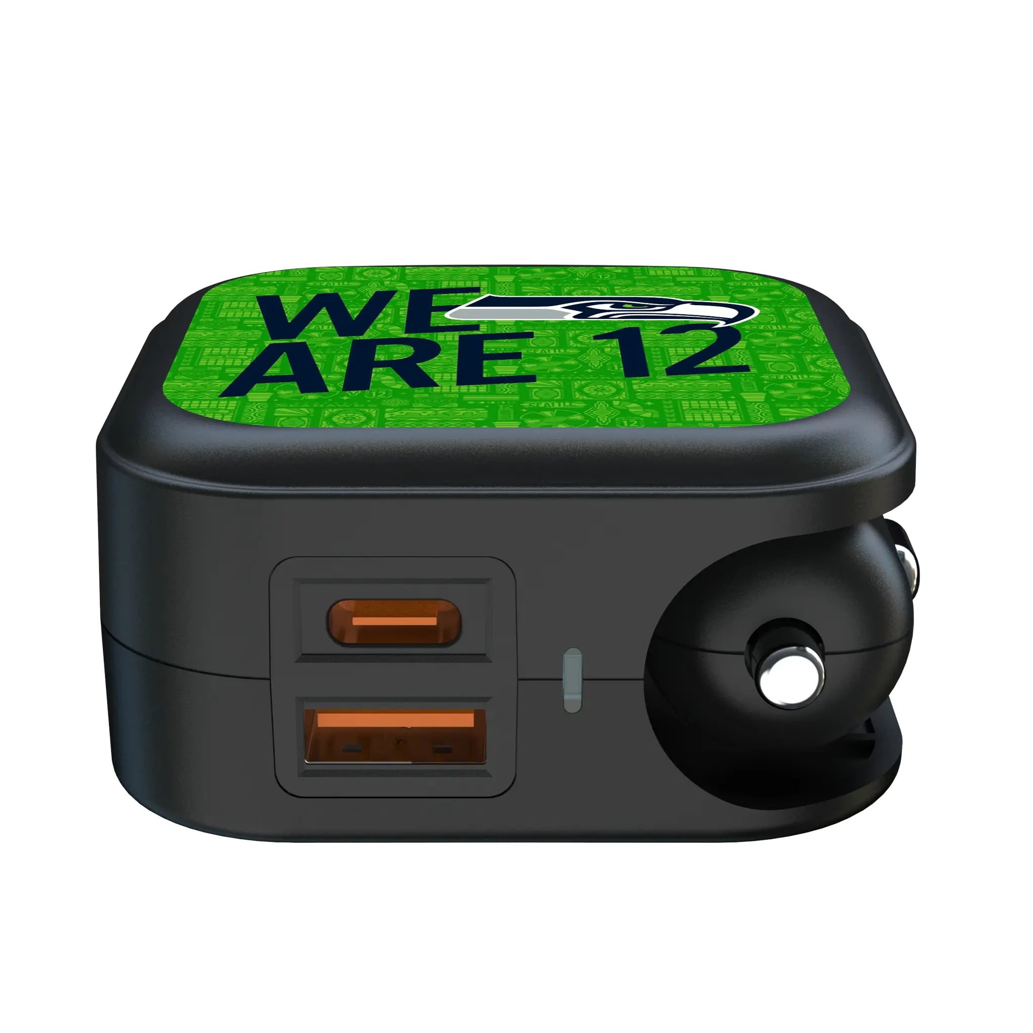 Seattle Seahawks 2024 Illustrated Limited Edition 2 in 1 USB A/C Charger