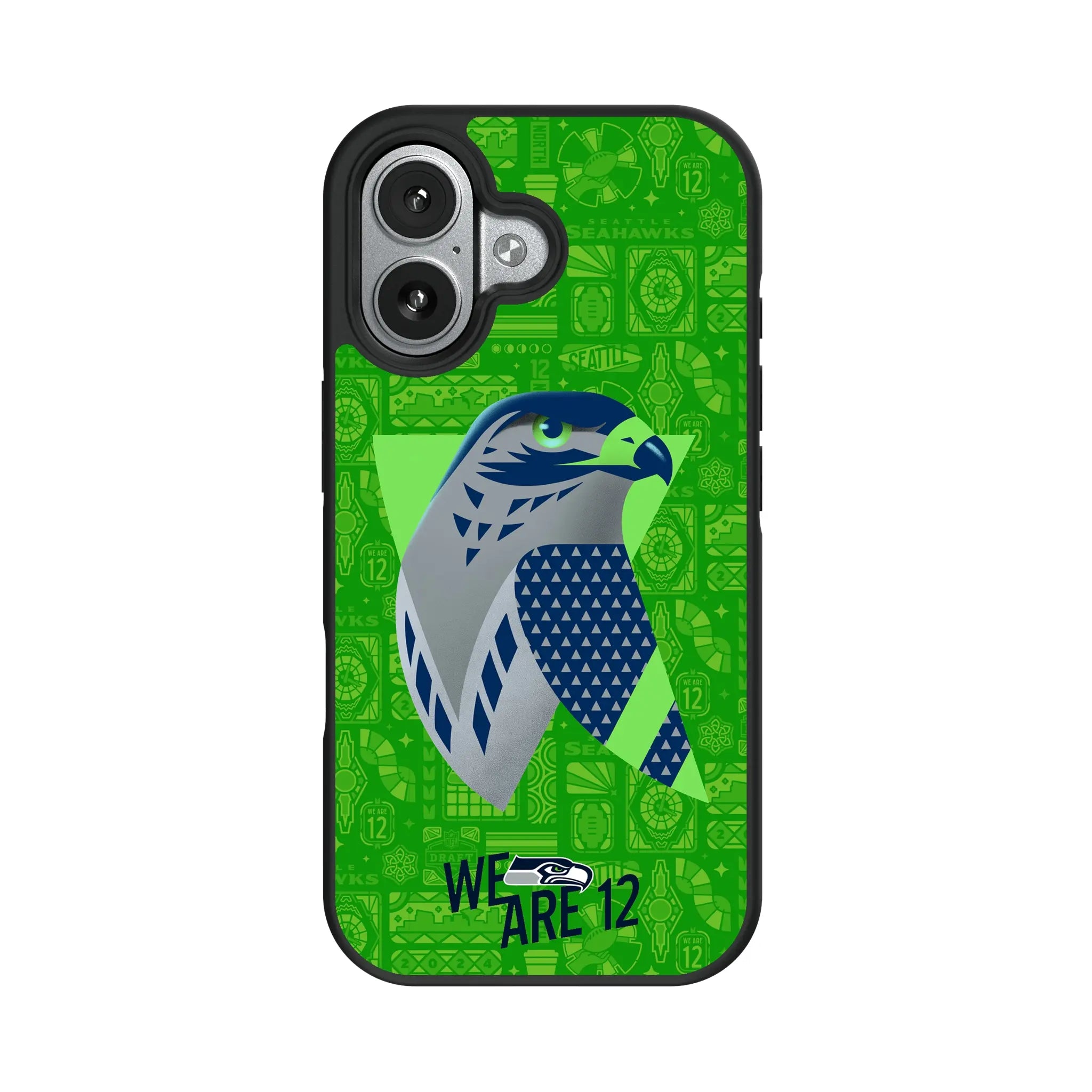 Seattle Seahawks 2024 Illustrated Limited Edition Bump Phone Case