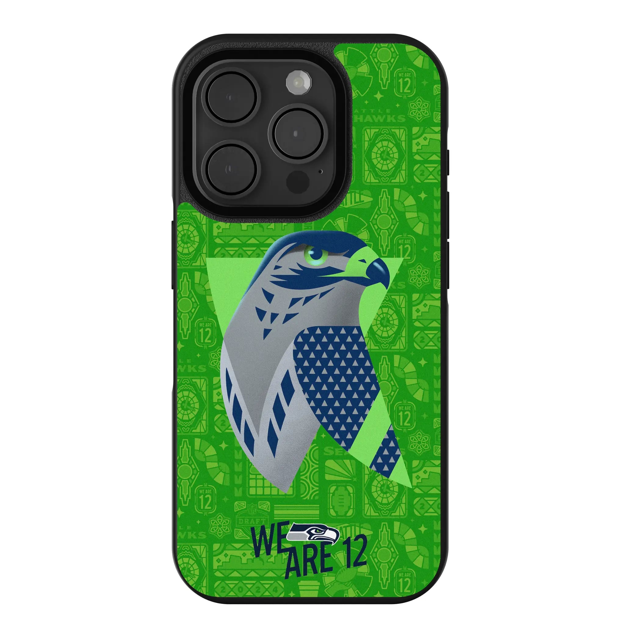 Seattle Seahawks 2024 Illustrated Limited Edition Bump Phone Case