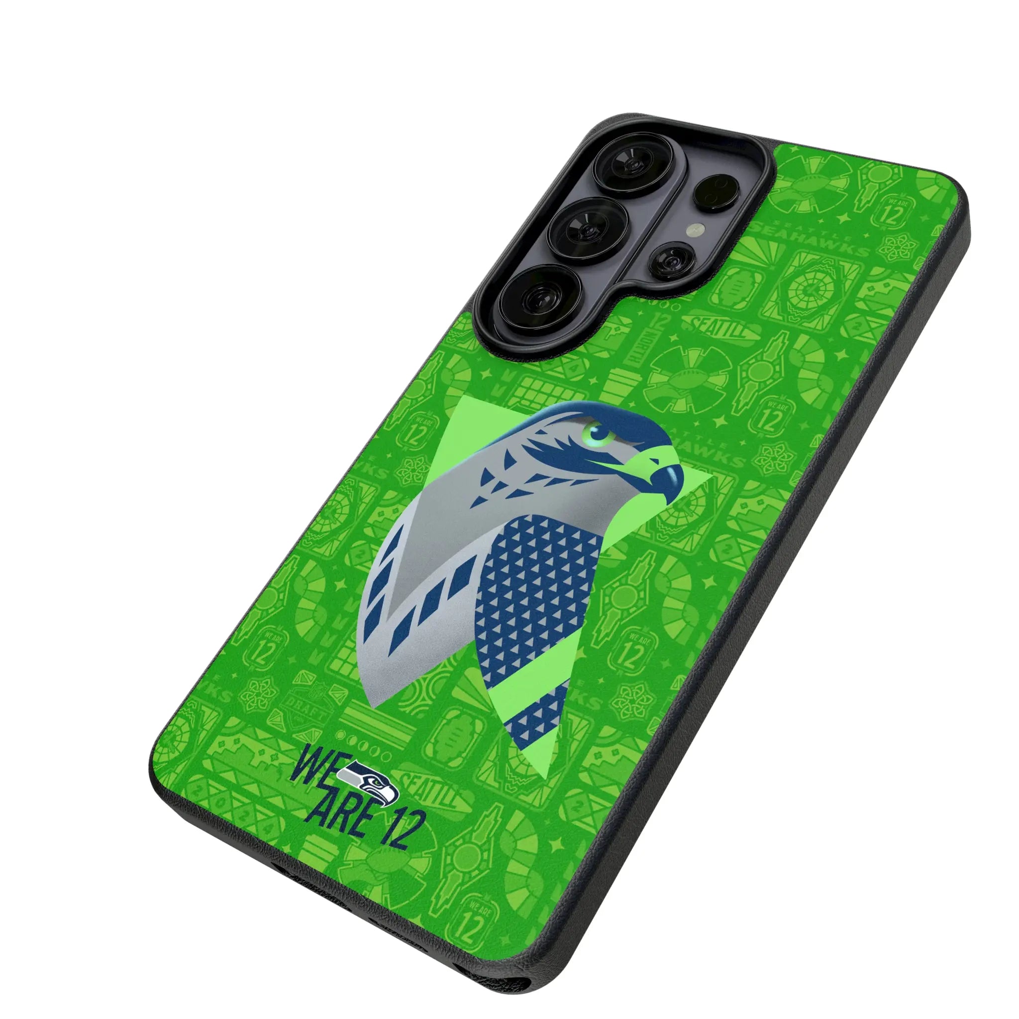 Seattle Seahawks Deco MagSafe Compatible Phone Case for Samsung Galaxy