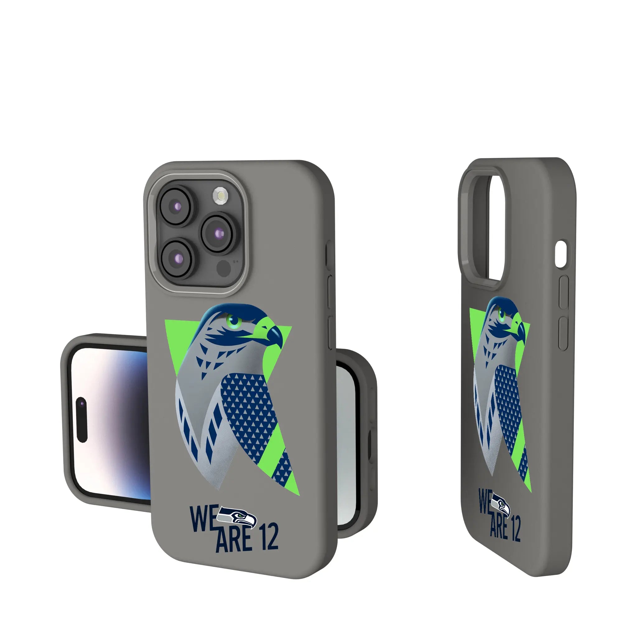 Seattle Seahawks 2024 Illustrated Limited Edition Soft Touch Phone Case