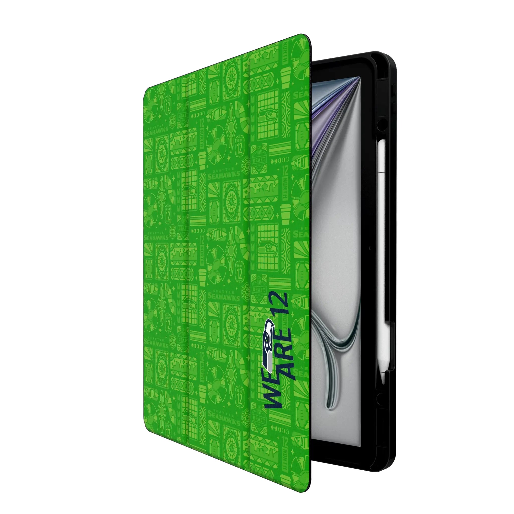 Seattle Seahawks 2024 Illustrated Limited Edition Tablet Case for Apple iPad