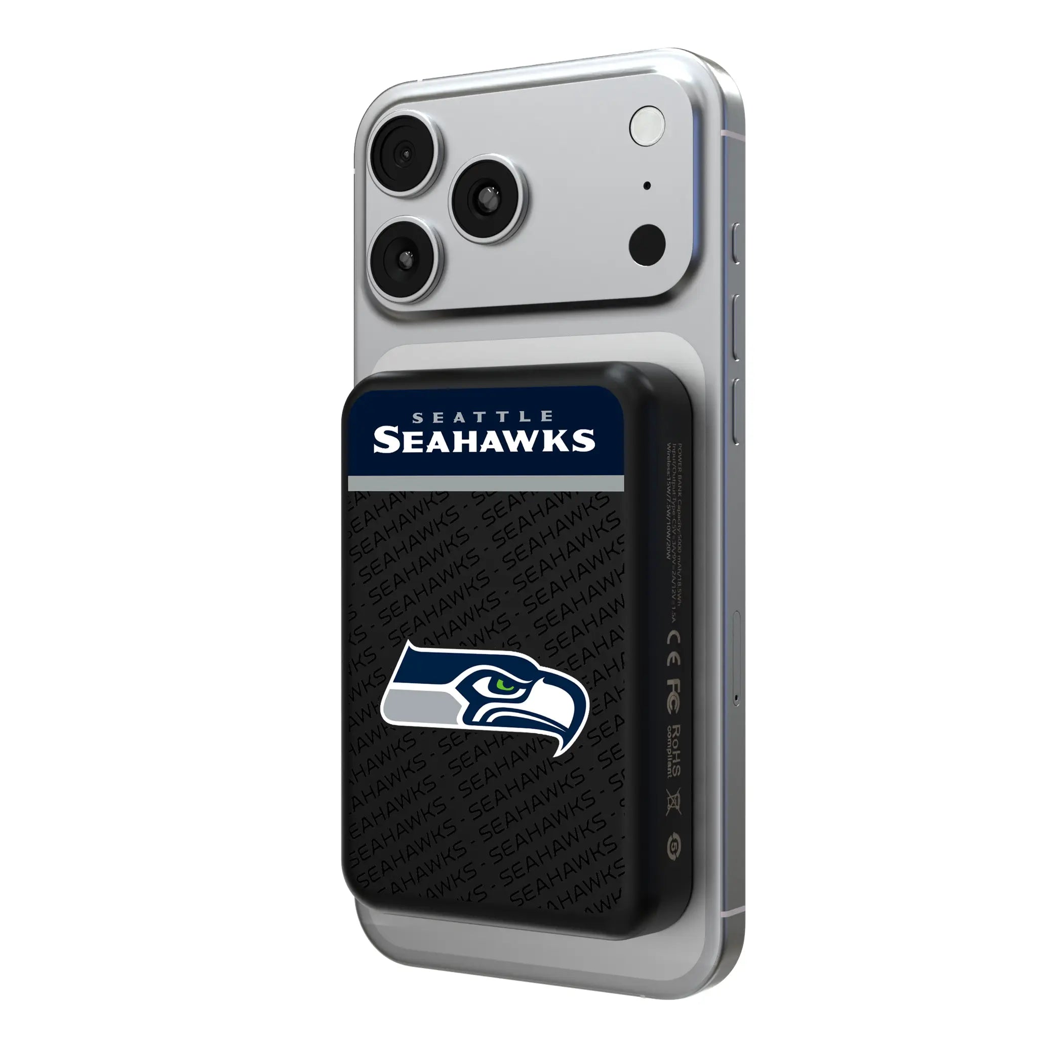 Seattle Seahawks Endzone Plus Wireless Mag Power Bank
