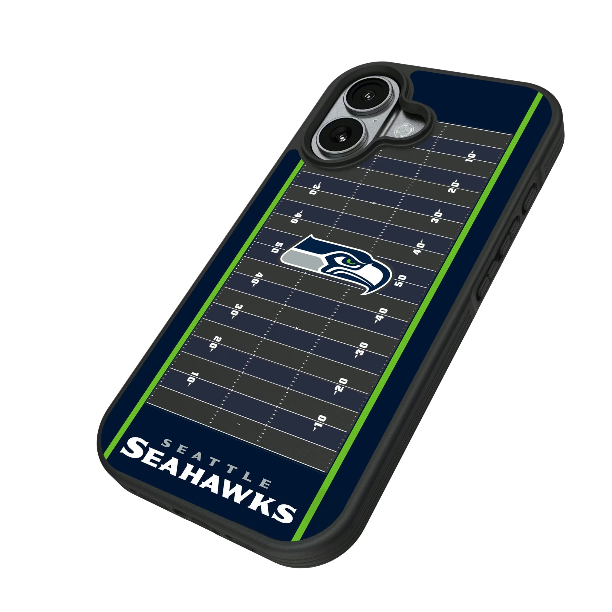 Seattle Seahawks Field Bump Phone Case - Sports Gifts, Sports Memorabilia, Sports Collectibles, Fan Shop