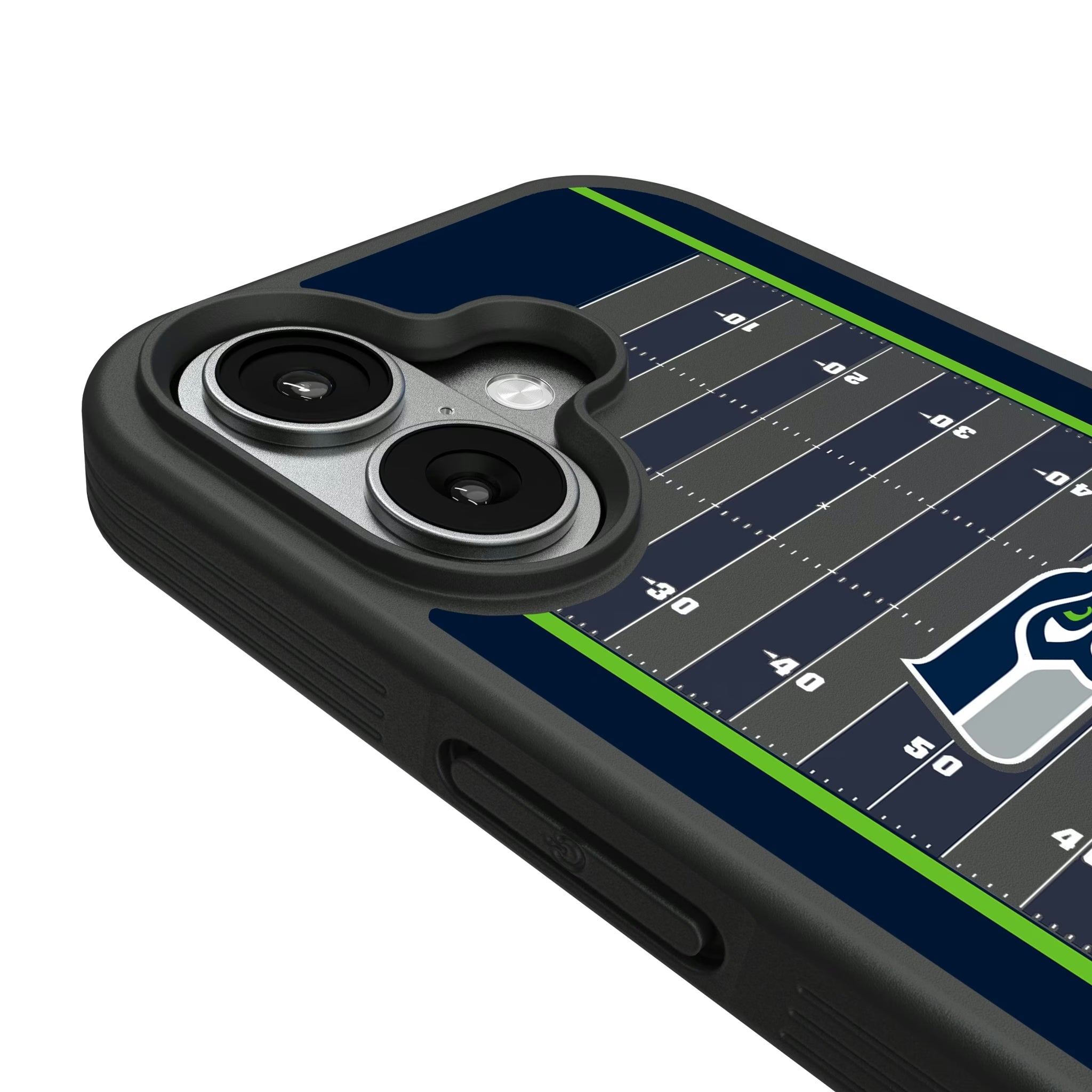 Seattle Seahawks Field Bump Phone Case - Sports Gifts, Sports Memorabilia, Sports Collectibles, Fan Shop