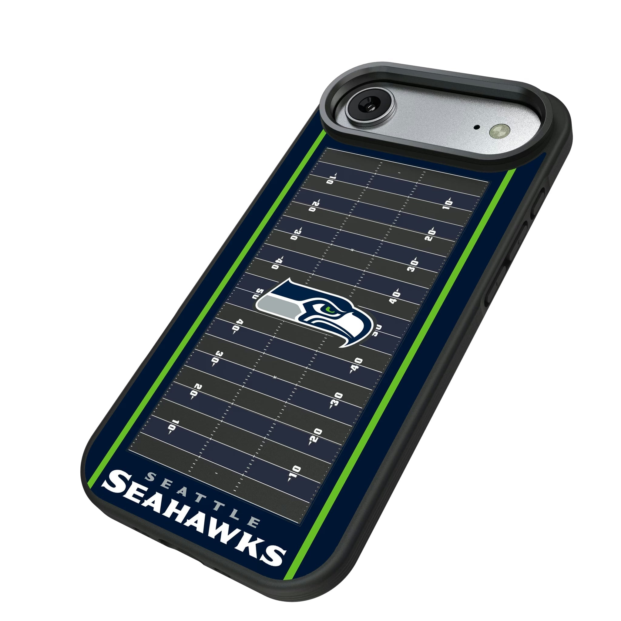 Seattle Seahawks Field Bump Phone Case - Sports Gifts, Sports Memorabilia, Sports Collectibles, Fan Shop