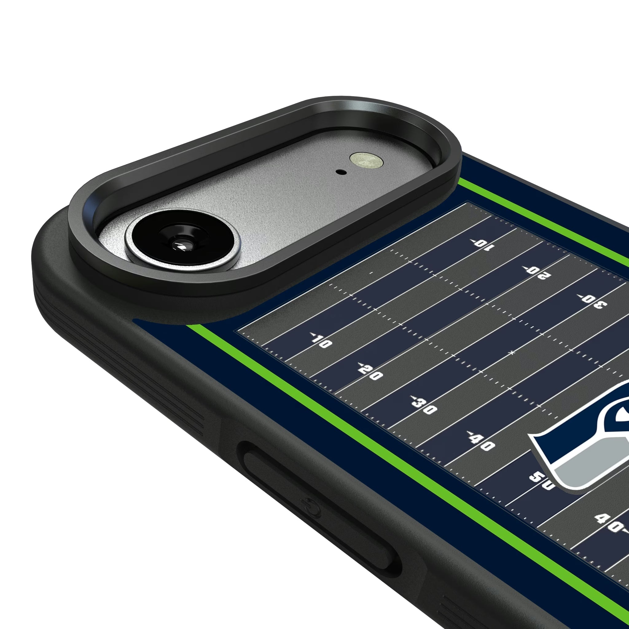 Seattle Seahawks Field Bump Phone Case - Sports Gifts, Sports Memorabilia, Sports Collectibles, Fan Shop