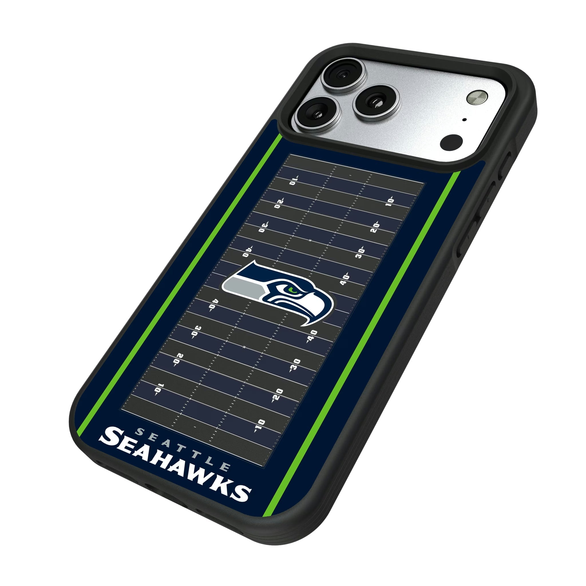 Seattle Seahawks Field Bump Phone Case - Sports Gifts, Sports Memorabilia, Sports Collectibles, Fan Shop