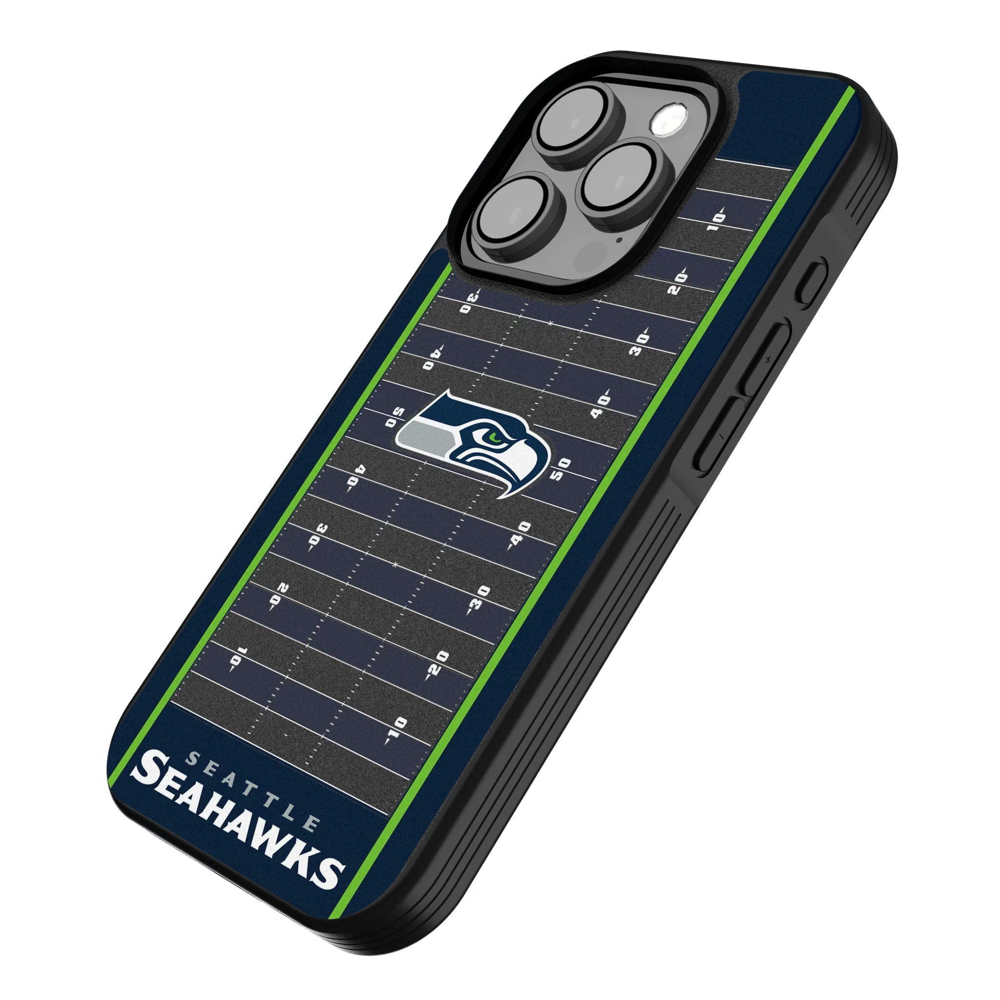 Seattle Seahawks Field Bump Phone Case - Sports Gifts, Sports Memorabilia, Sports Collectibles, Fan Shop