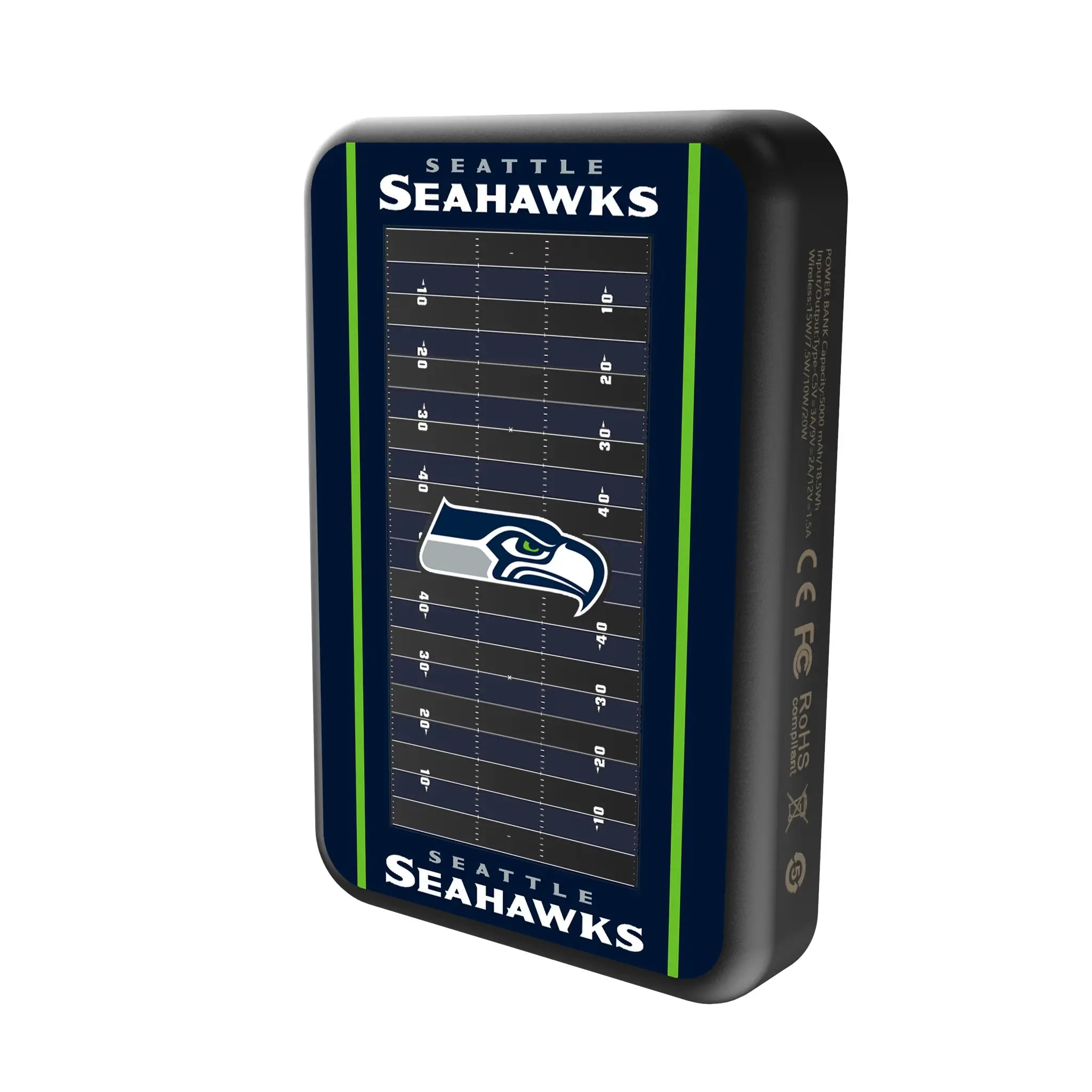 Seattle Seahawks Field Wireless Mag Power Bank