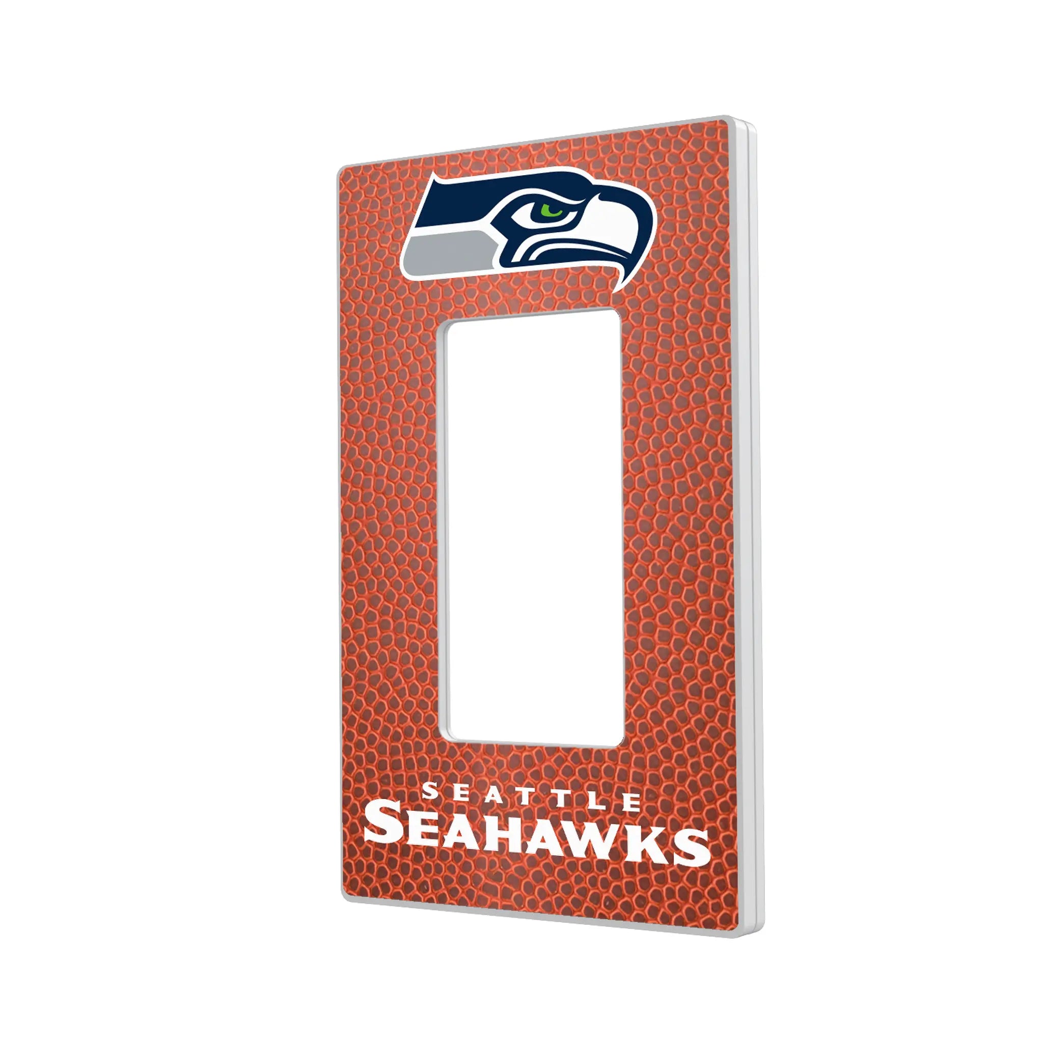 Seattle Seahawks Football Hidden-Screw Light Switch Plate