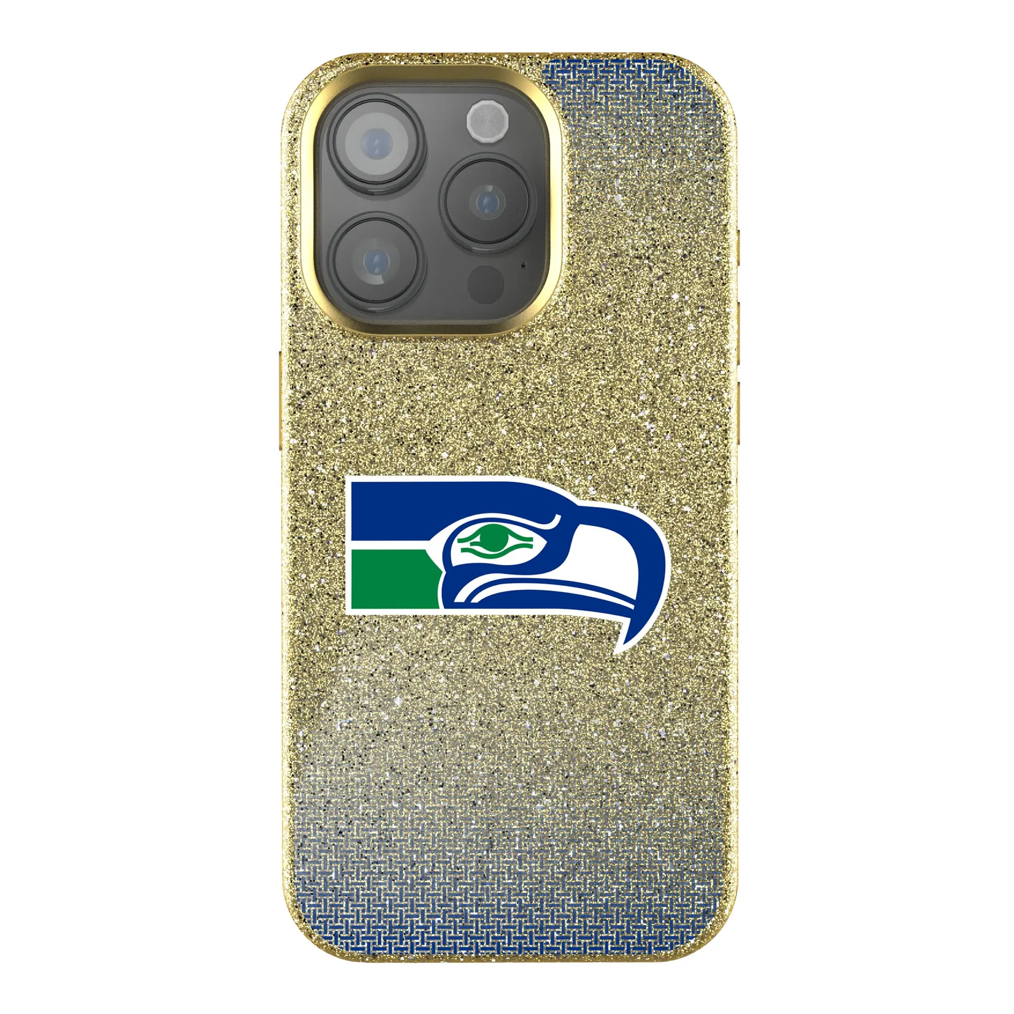 Seattle Seahawks Historic Collection Linen Bling Phone Case for Apple iPhone