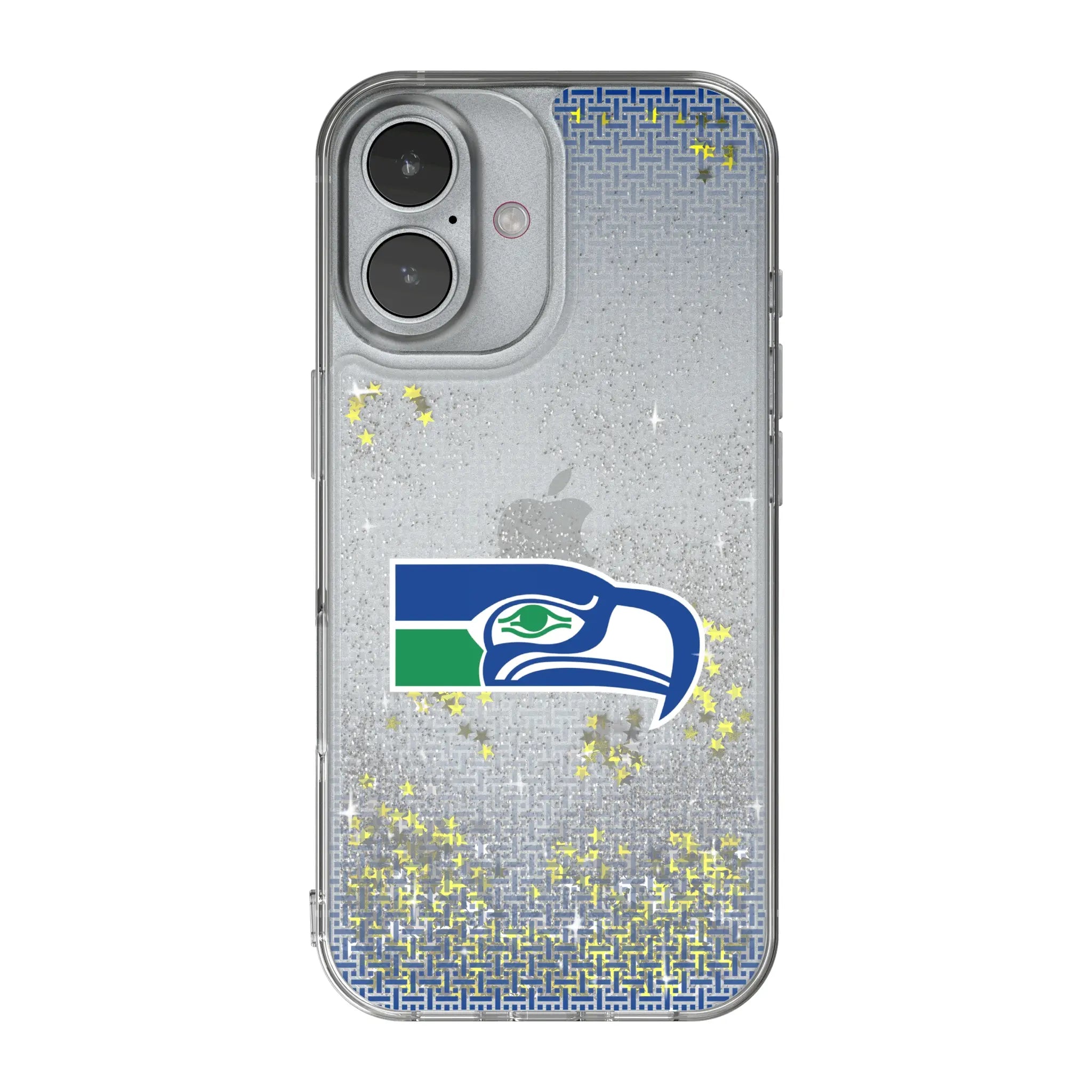 Seattle Seahawks Historic Collection Linen Glitter Phone Case