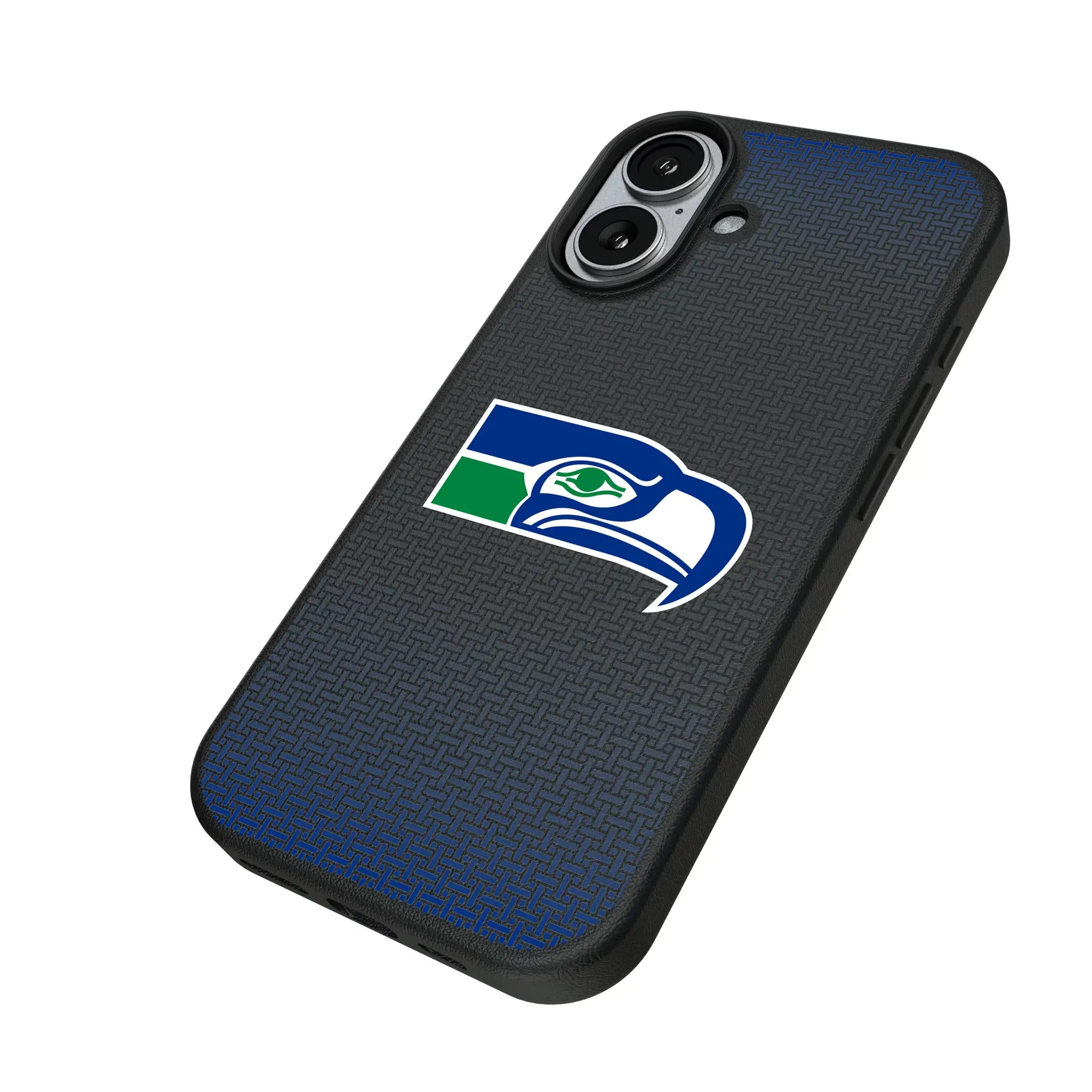 Seattle Seahawks Historic Collection Linen MagSafe Compatible Phone Case for Apple iPhone