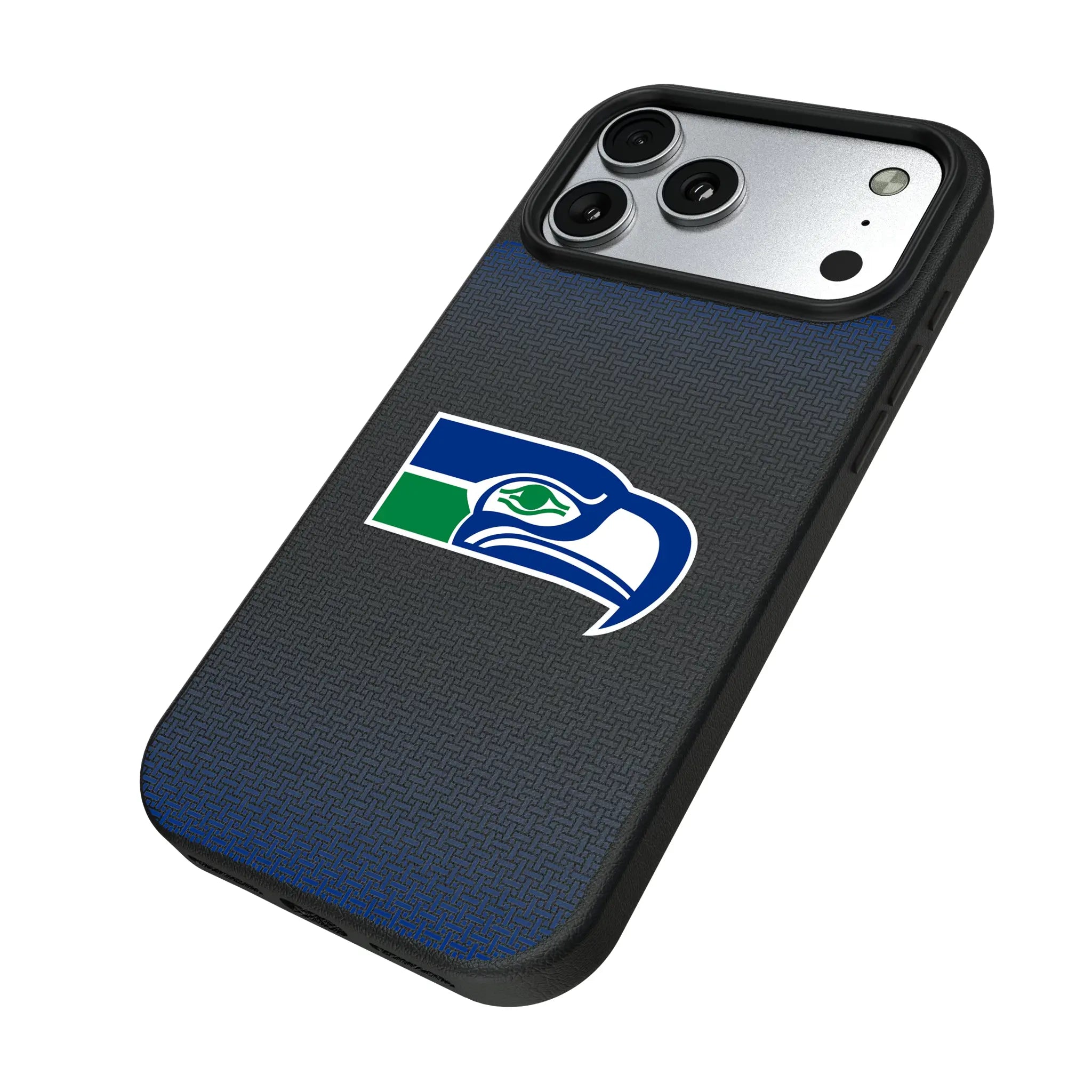 Seattle Seahawks Historic Collection Linen MagSafe Compatible Phone Case for Apple iPhone