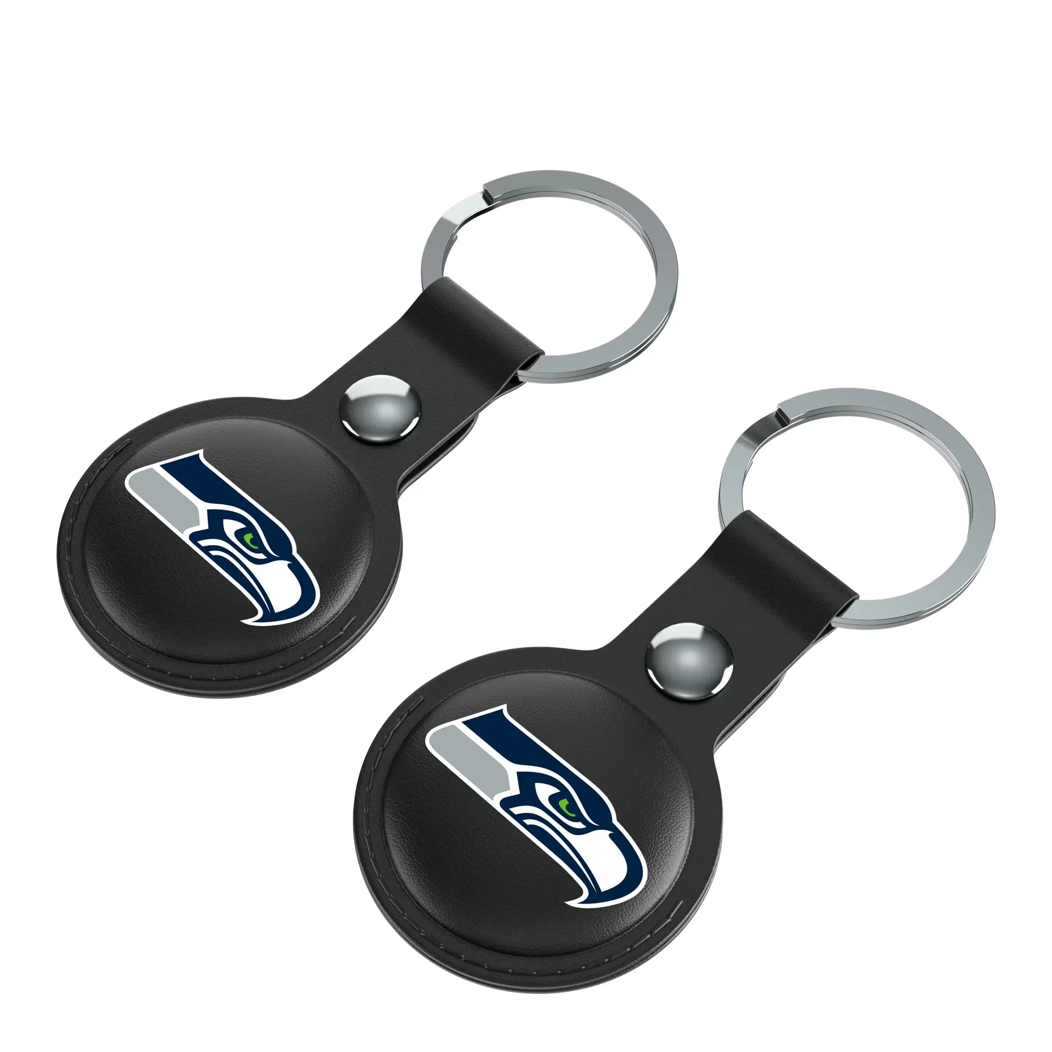 Seattle Seahawks Insignia Black Airtag Holder 2-Pack