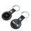 Seattle Seahawks Insignia Black Airtag Holder 2-Pack