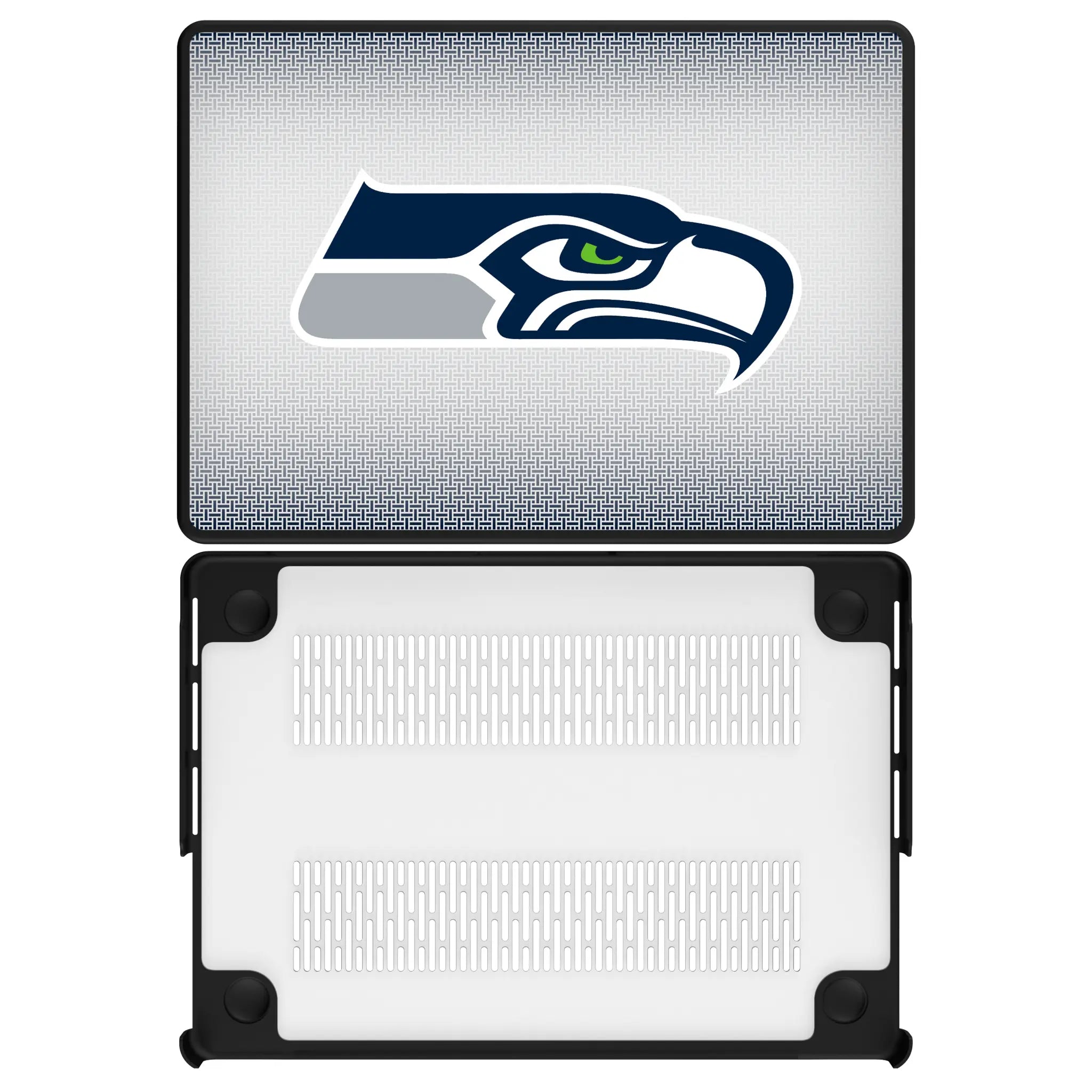 Seattle Seahawks Linen Laptop Case for Apple MacBook