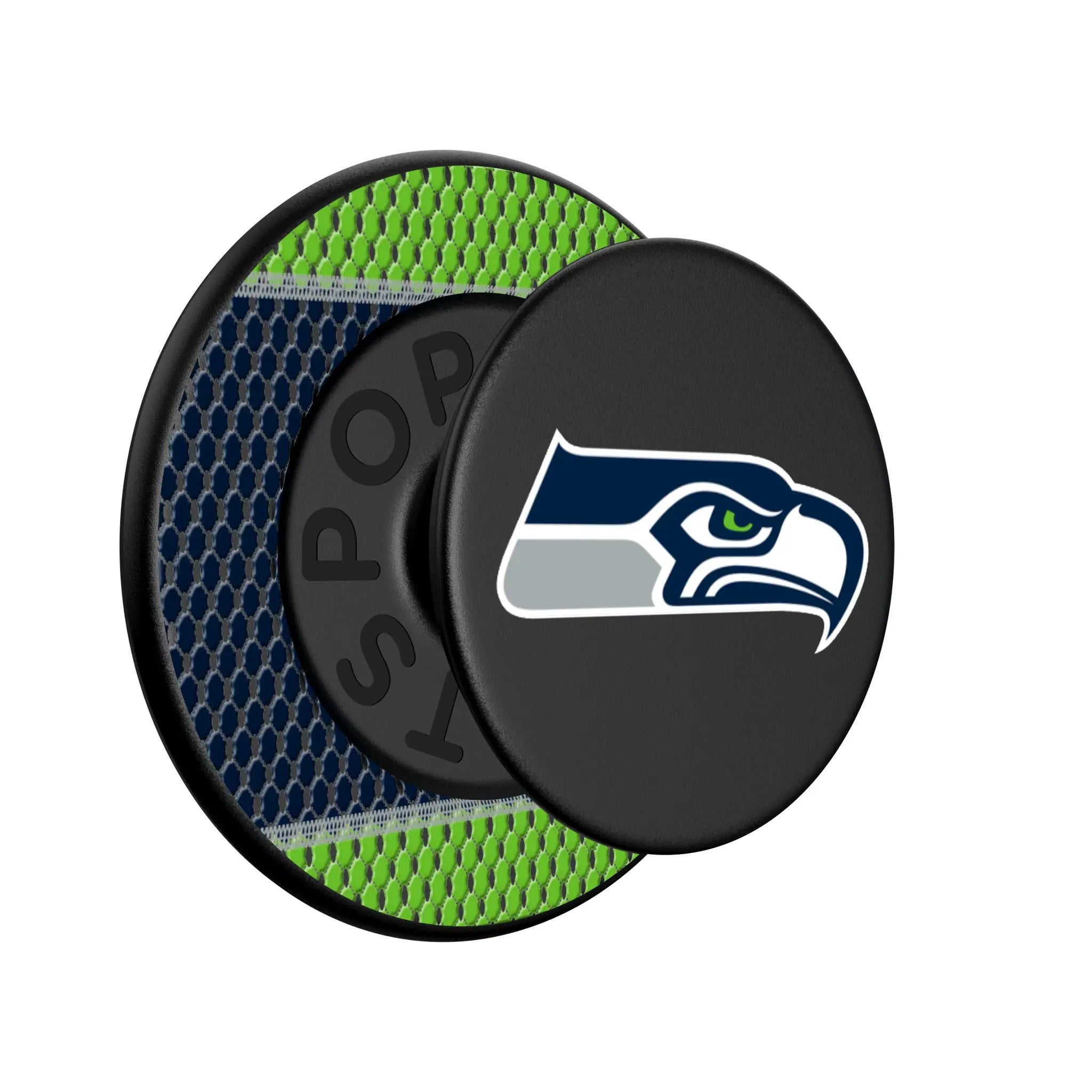 Seattle Seahawks Mesh PopSockets Magnetic Phone Grip and Stand