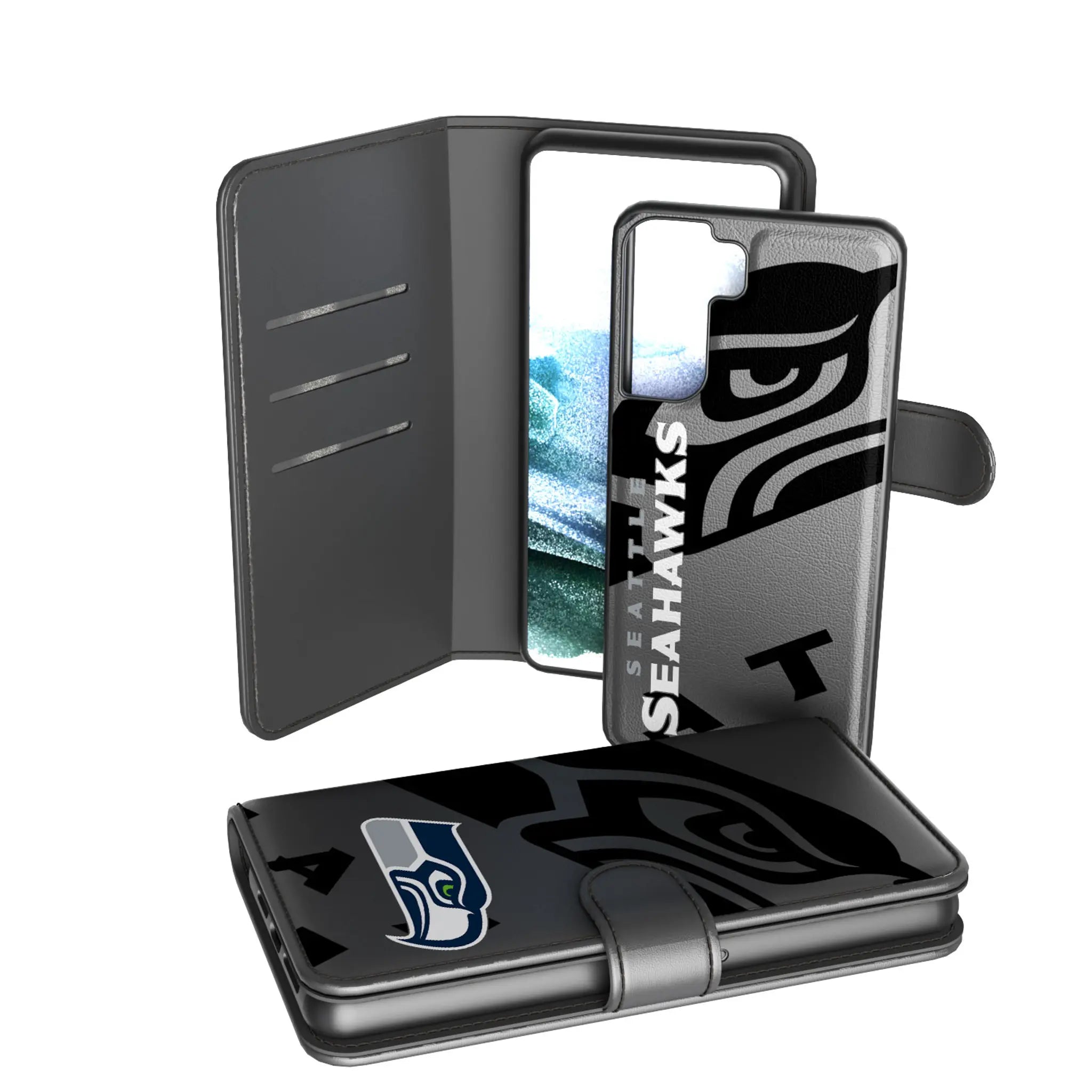 Seattle Seahawks Tilt Wallet Case