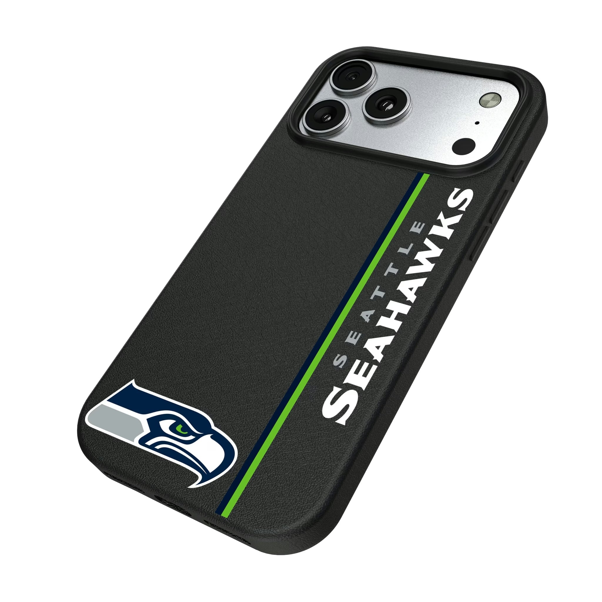 Seattle Seahawks Sidebar MagSafe Compatible Phone Case for Apple iPhone - Sports Gifts, Sports Memorabilia, Sports Collectibles, Fan Shop