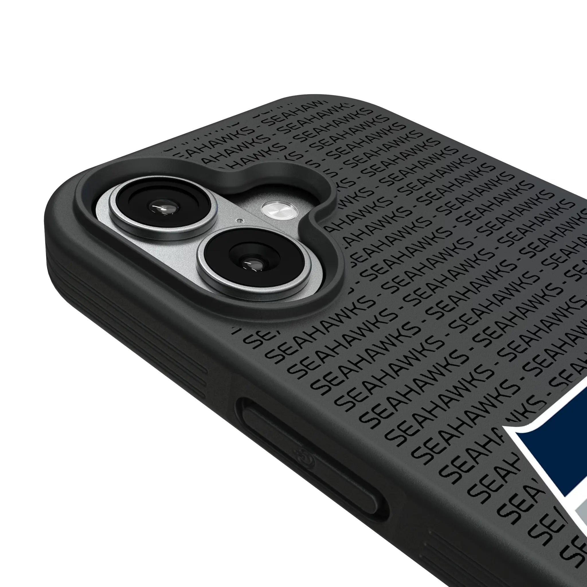 Seattle Seahawks Text Backdrop Bump Phone Case