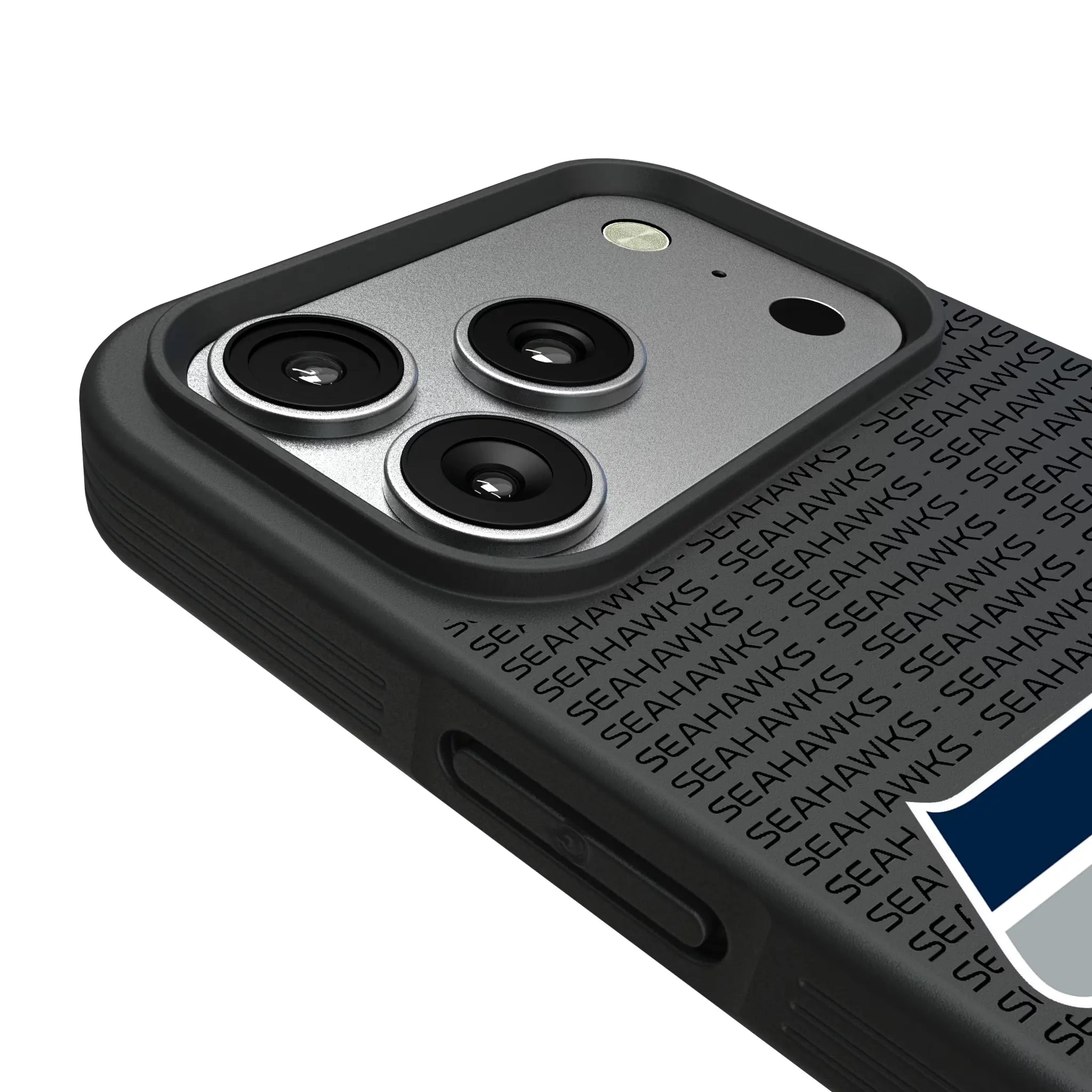 Seattle Seahawks Text Backdrop Bump Phone Case