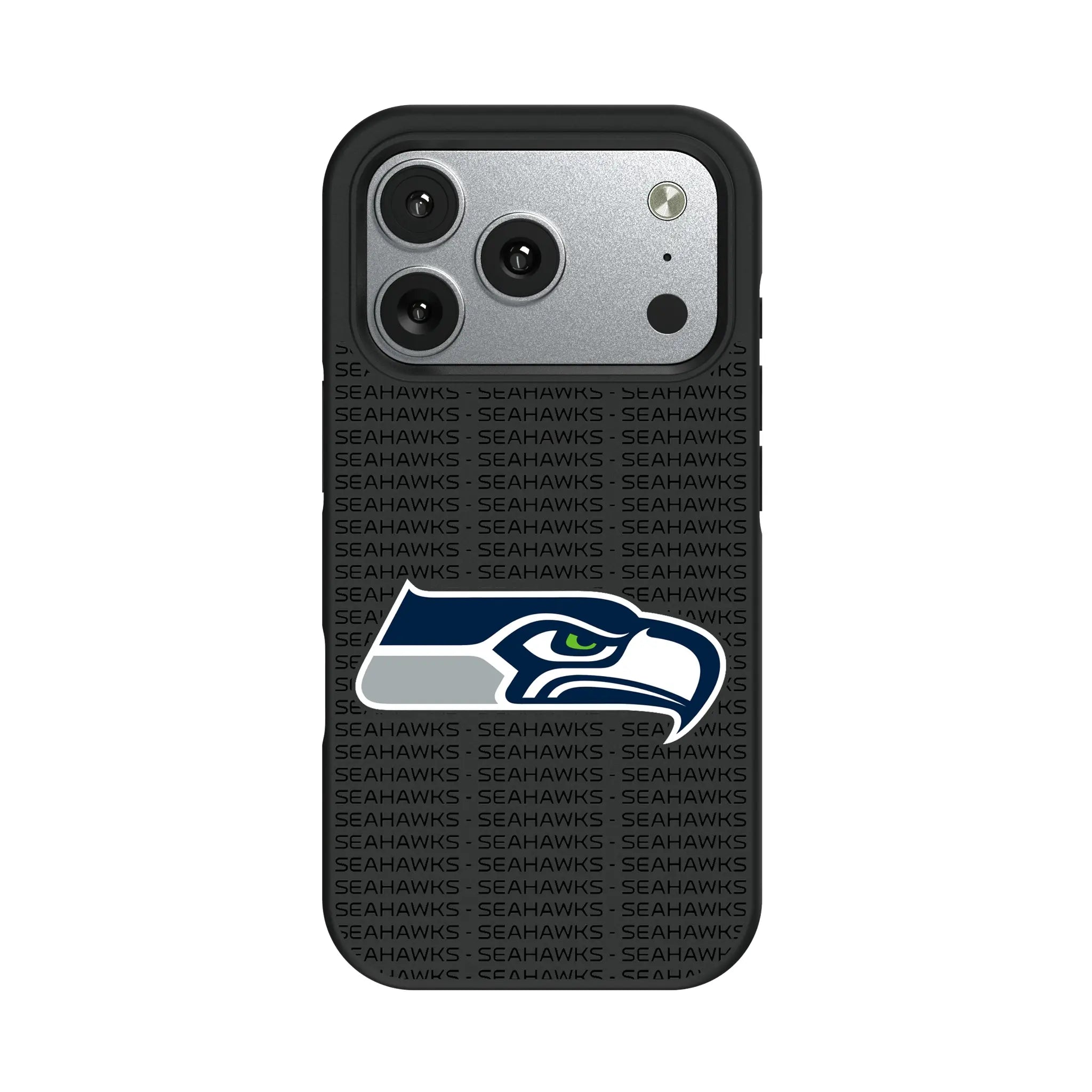 Seattle Seahawks Text Backdrop Bump Phone Case