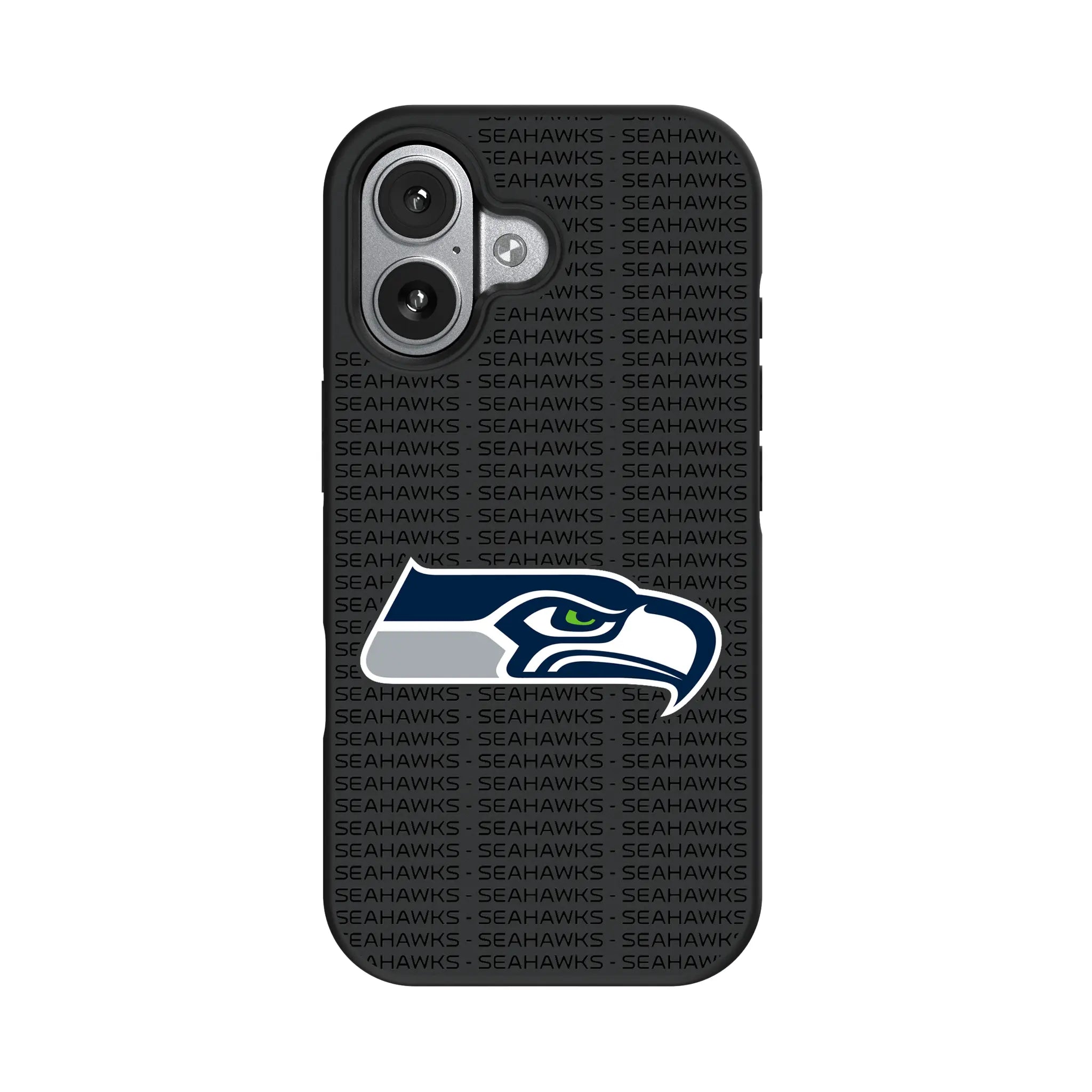 Seattle Seahawks Text Backdrop Bump Phone Case