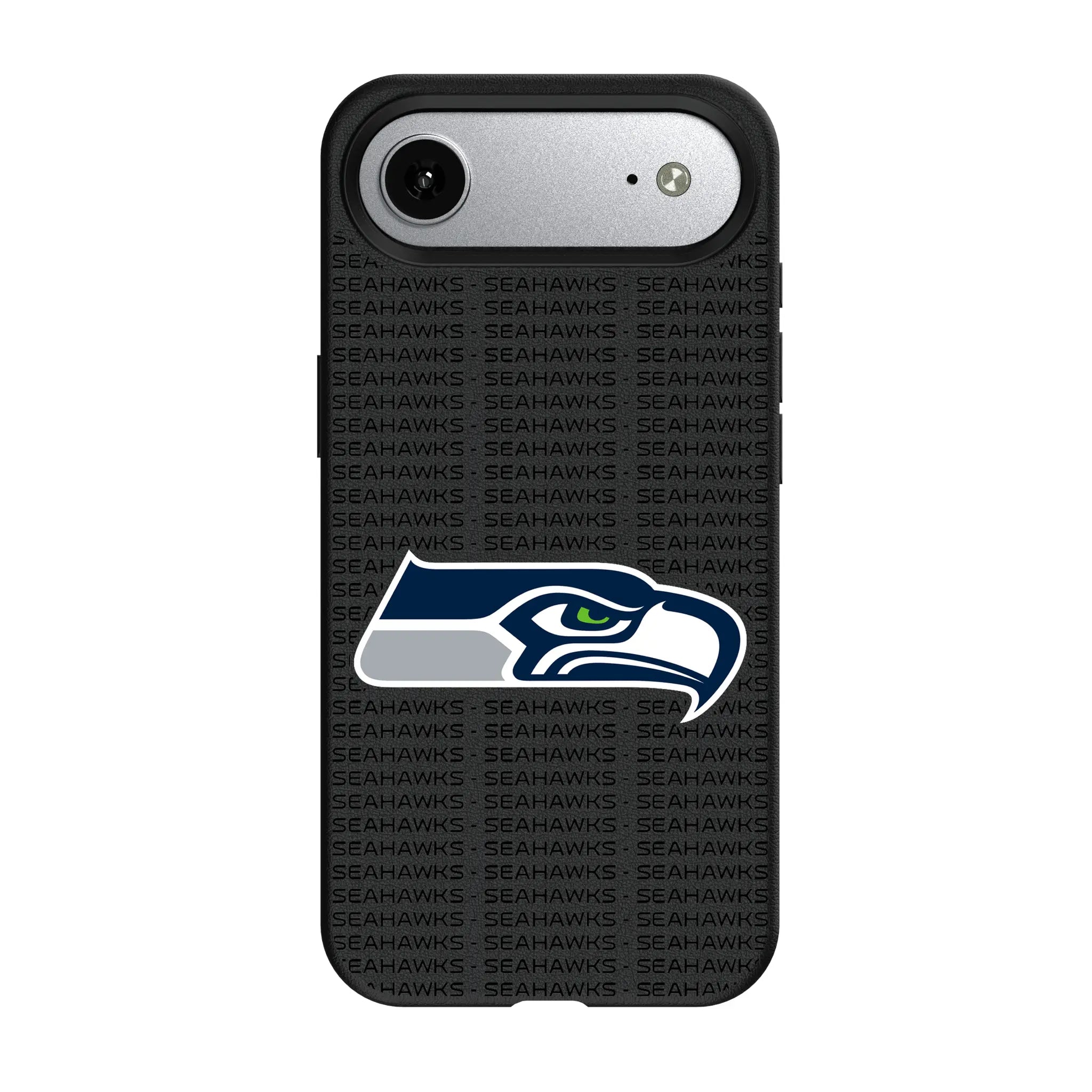 Seattle Seahawks Text Backdrop MagSafe Compatible Phone Case for Apple iPhone