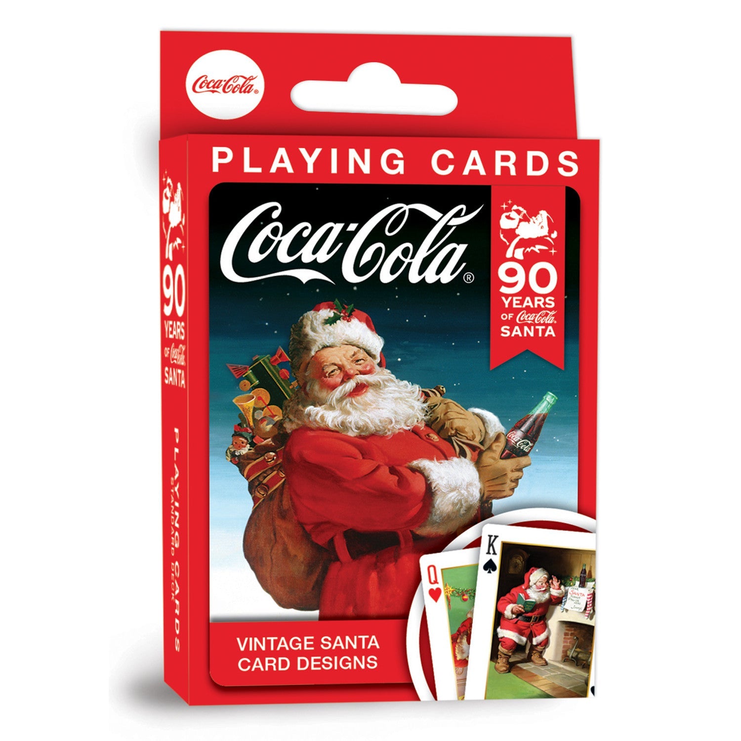 Coca-Cola Vintage Santa Playing Cards - 54 Card Deck - 757 Sports Collectibles