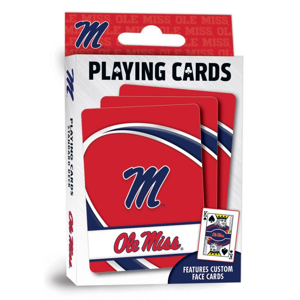 Ole Miss Rebels 54-Card Deck Playing Cards - Sports Gifts, Sports Memorabilia, Sports Collectibles, Fan Shop
