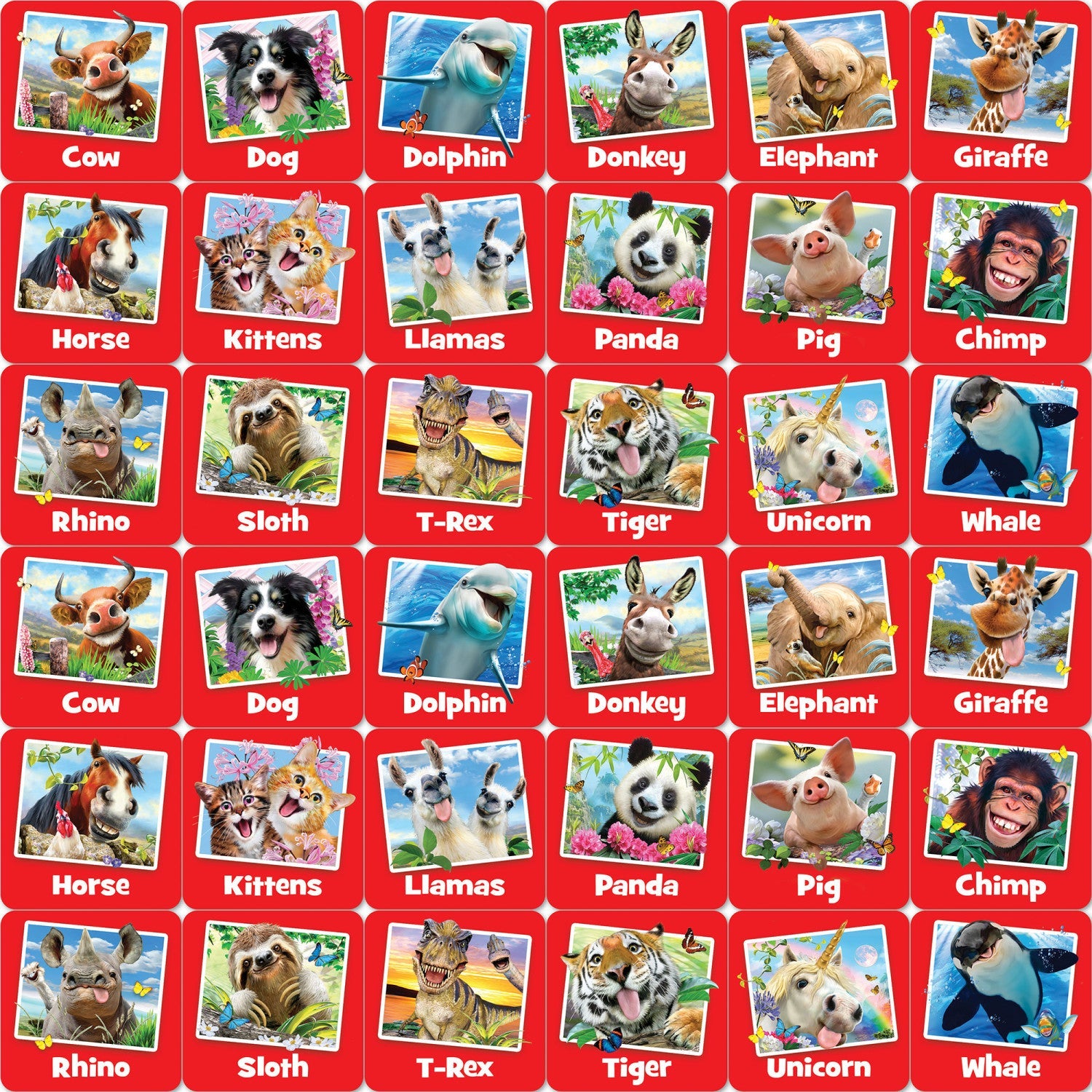 Selfies Matching Game - 757 Sports Collectibles