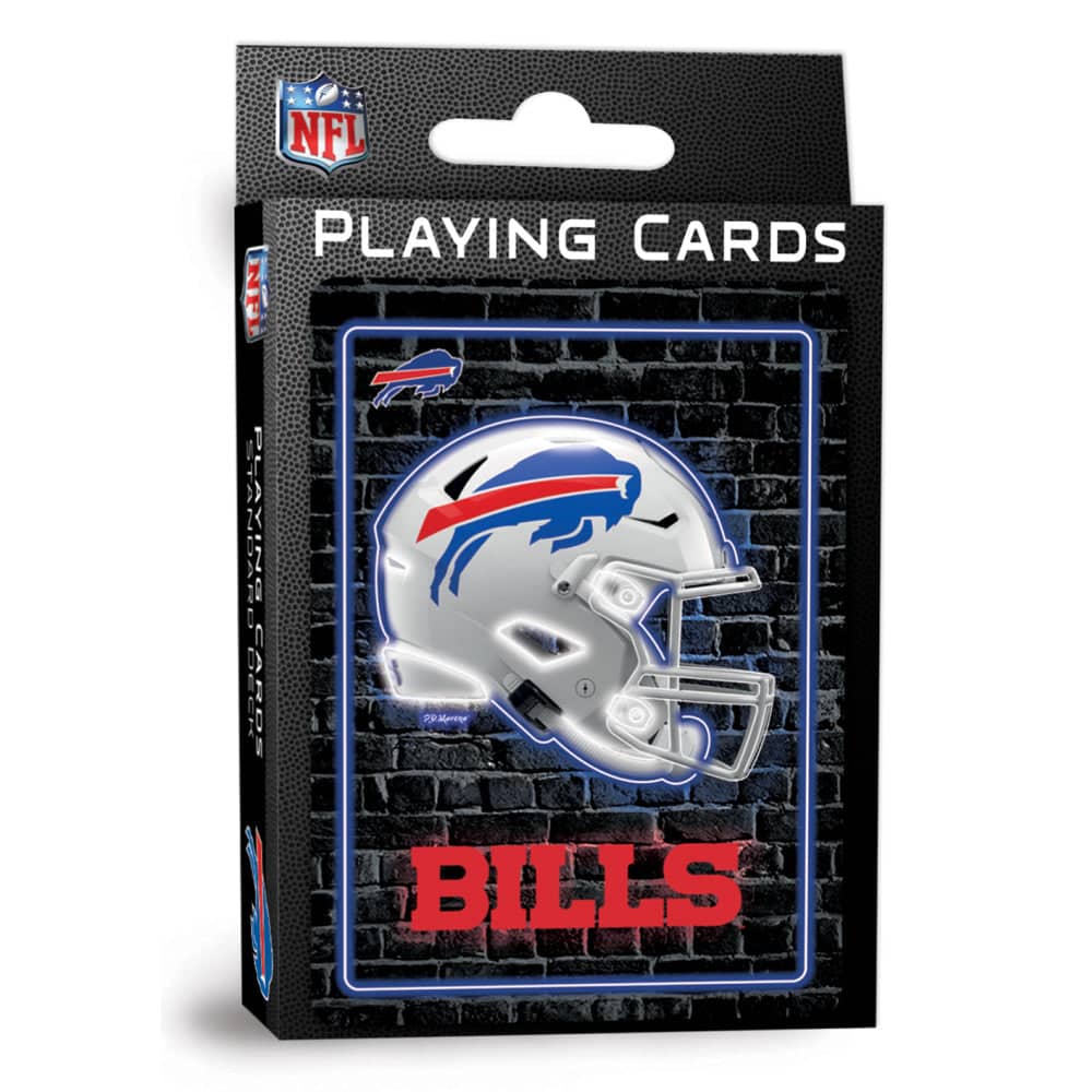 Buffalo Bills Neon Playing Cards - 54 Card Deck