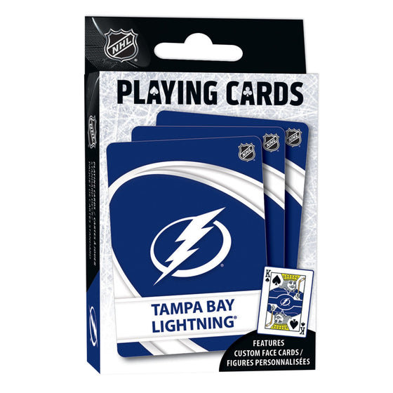 Tampa Bay Lightning Playing Cards - 54 Card Deck - 757 Sports Collectibles