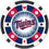 Minnesota Twins 100 Piece Poker Chips - 757 Sports Collectibles