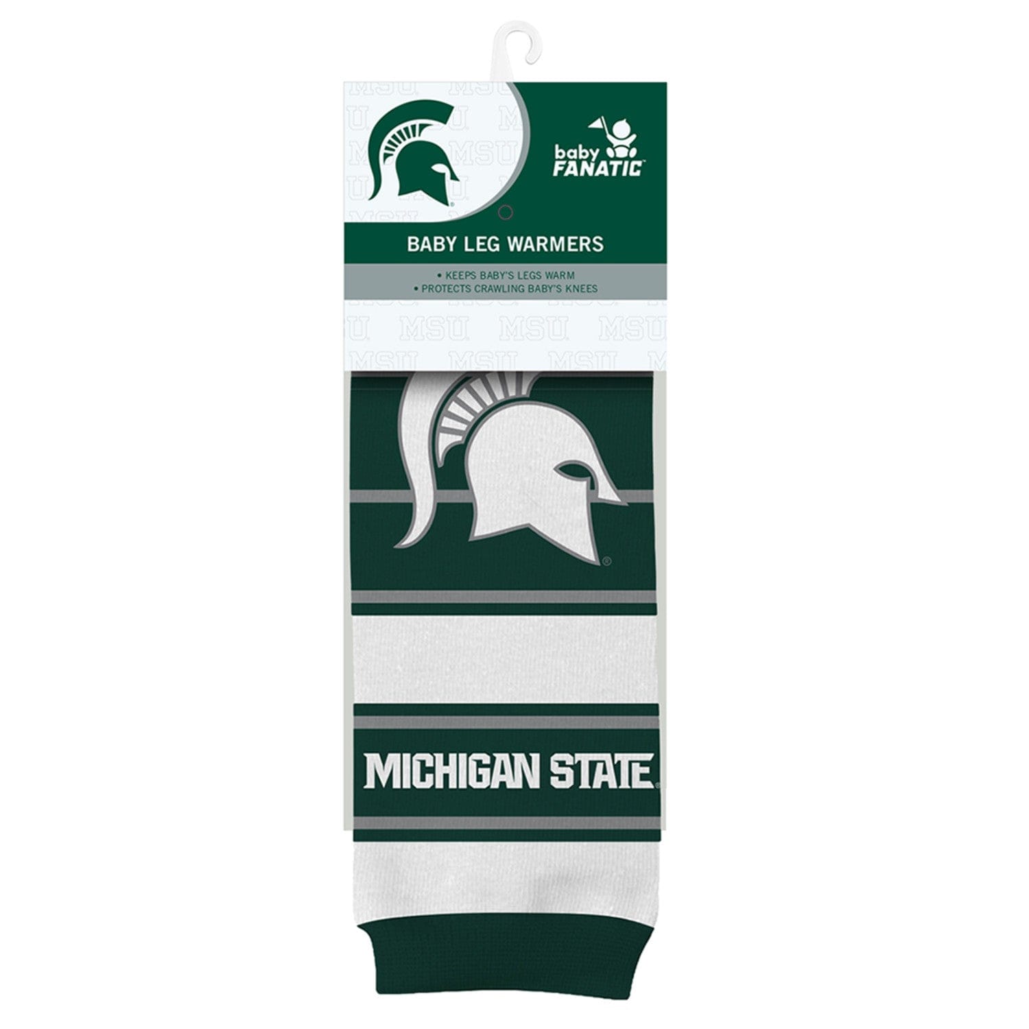 Michigan State Spartans Baby Leg Warmers - Cute and Cozy Team Spirit! - Sports Gifts, Sports Memorabilia, Sports Collectibles, Fan Shop