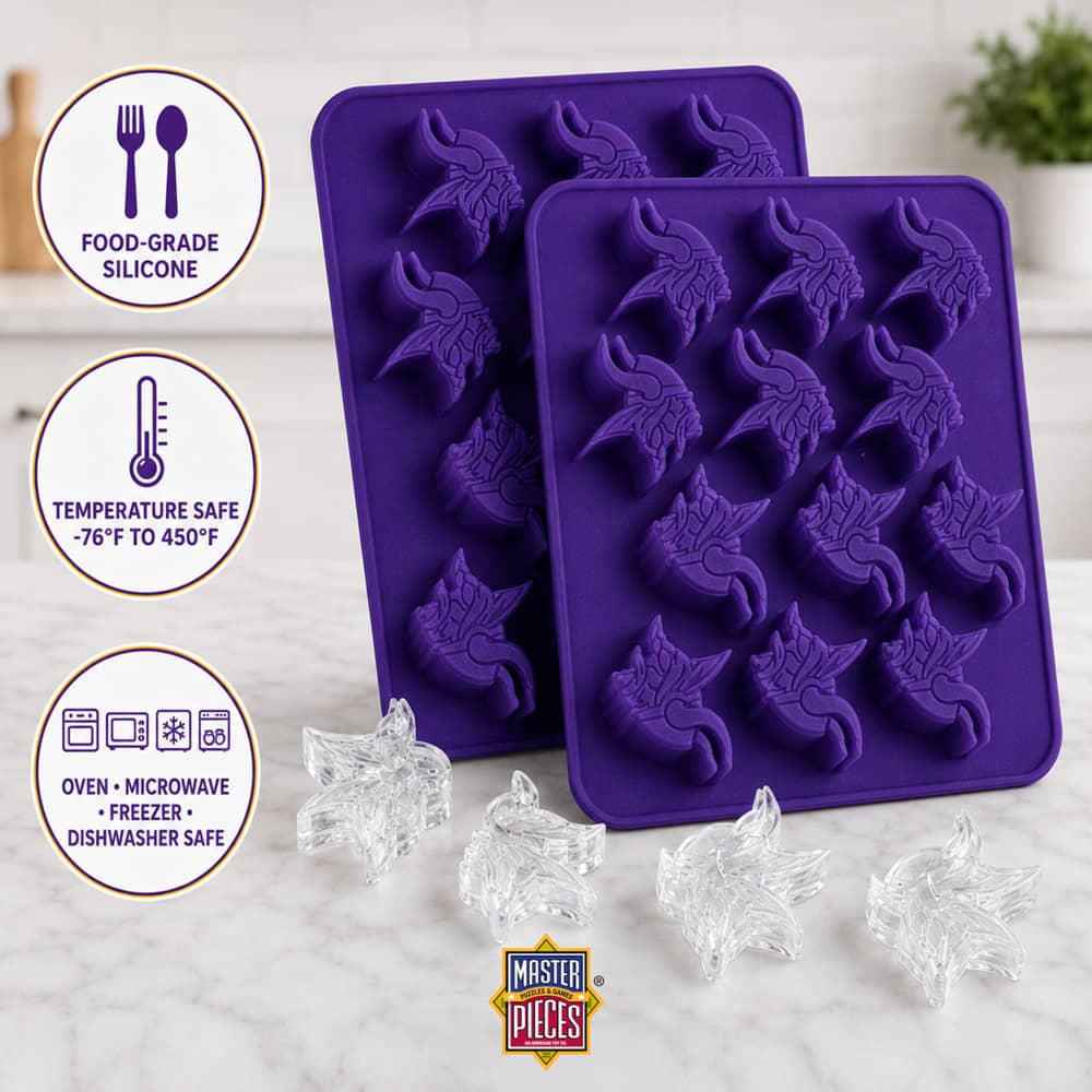 Minnesota Vikings Silicone Ice Cube Tray