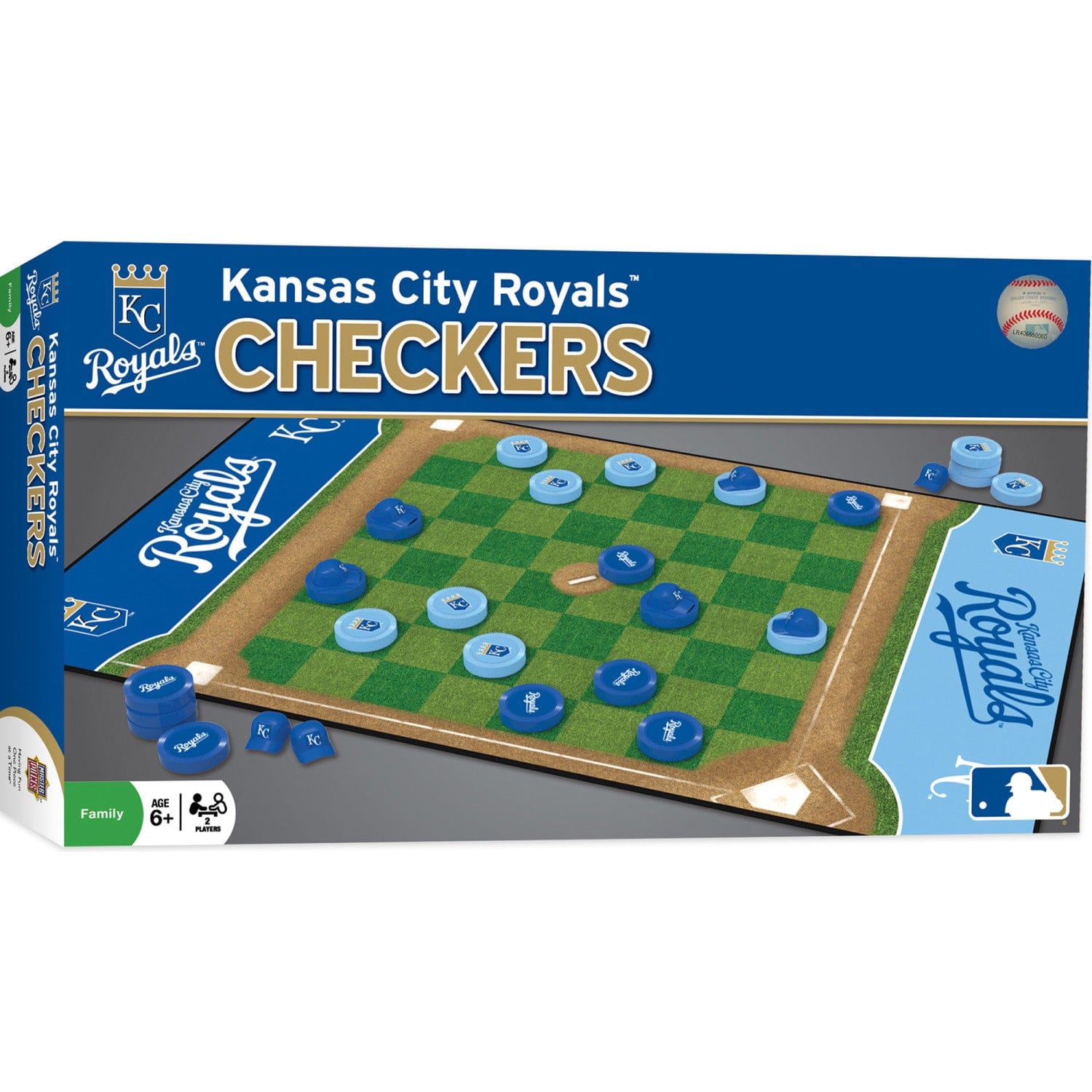 Kansas City Royals Checkers Game