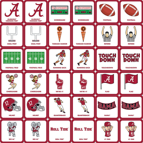 Alabama Crimson Tide Matching Game - 757 Sports Collectibles